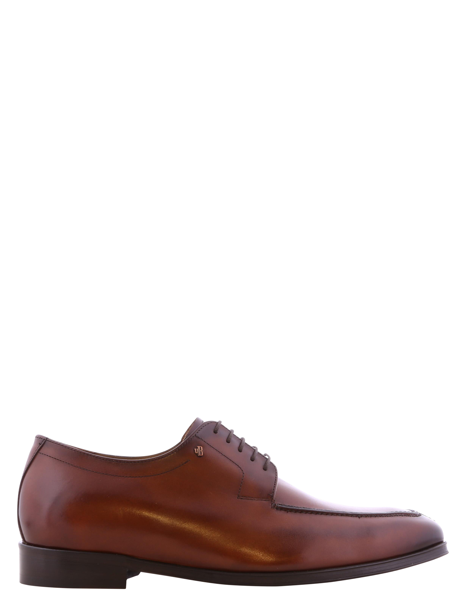 Van Bommel - 30145 Matra 04.00 Dark Cognac I-Wijdte - Heren - Veterschoenen - Nette Veterschoenen