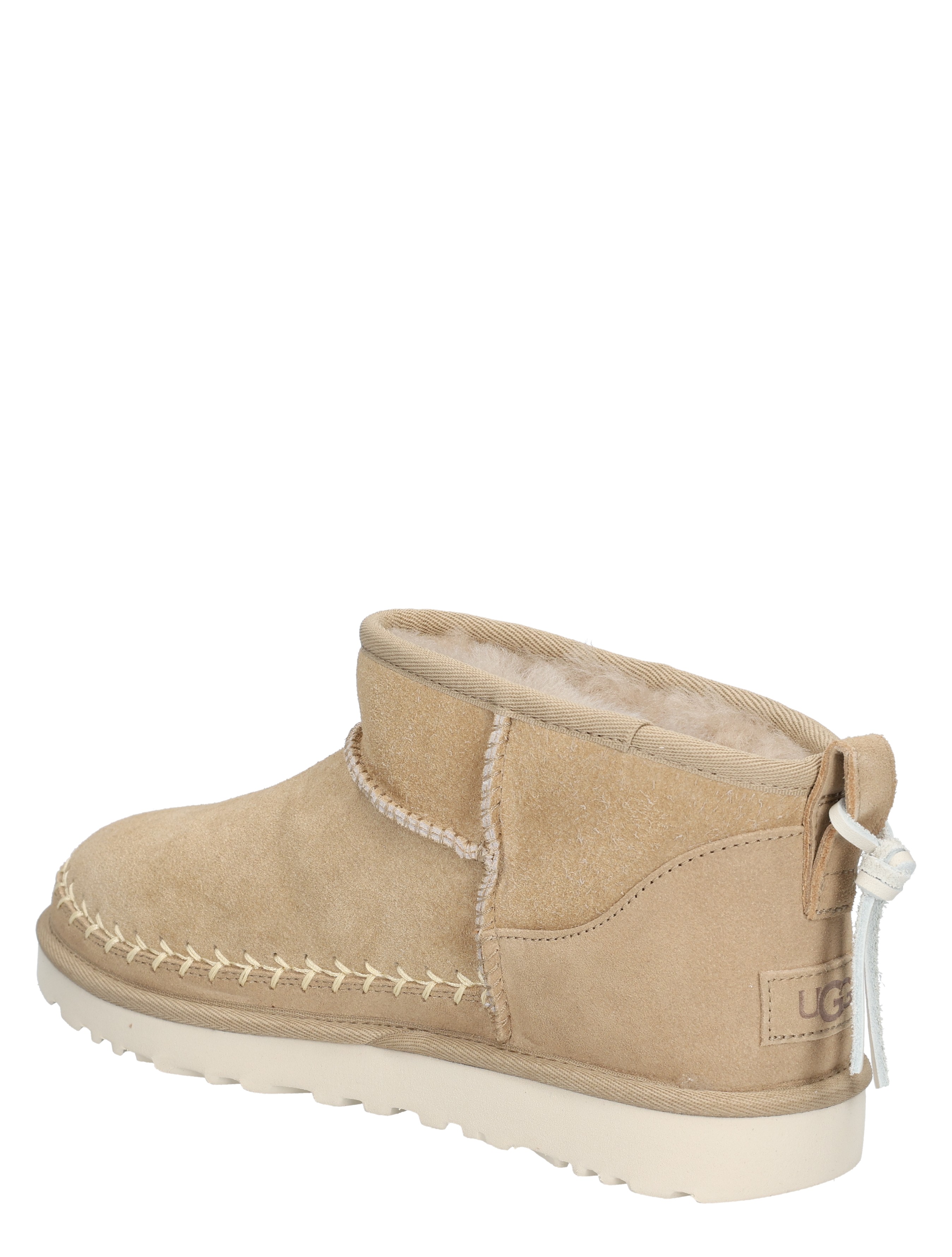 UGG - Classic Ultra Mini Biarritz Mustard Seed - Dames - Boots - Enkellaarsjes - 48129_77_4