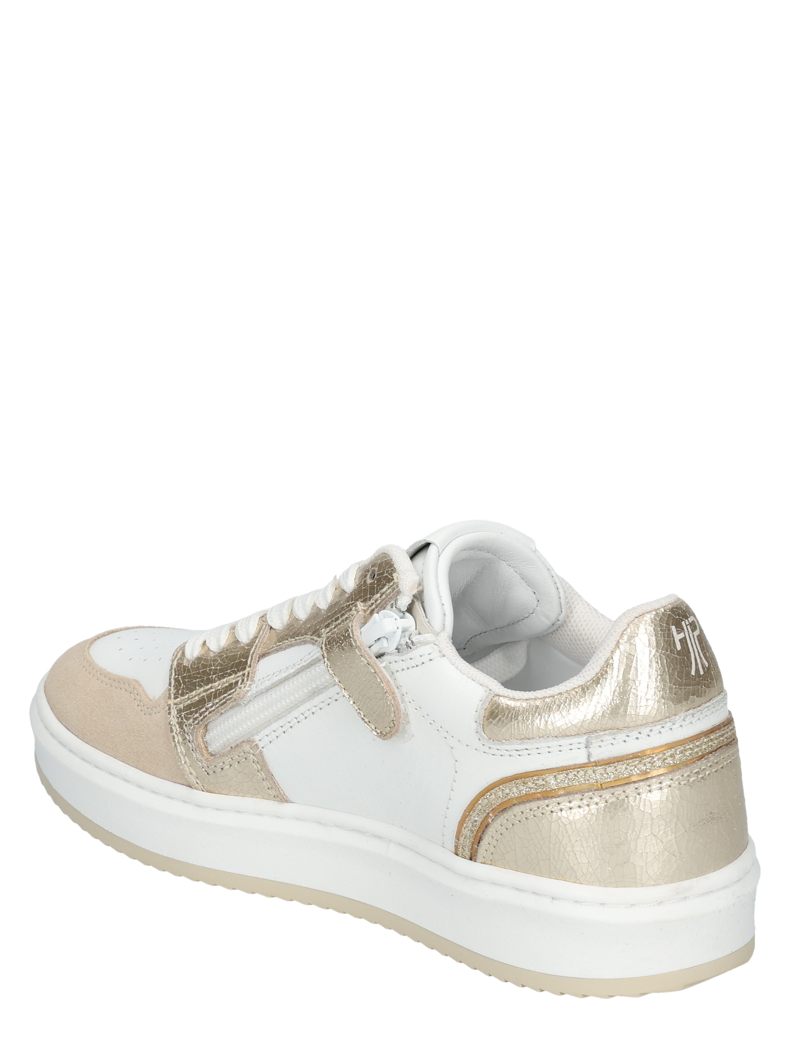 Hip - H1015 Platina Combi - Meisjes - Veterschoenen - 50589_85_4