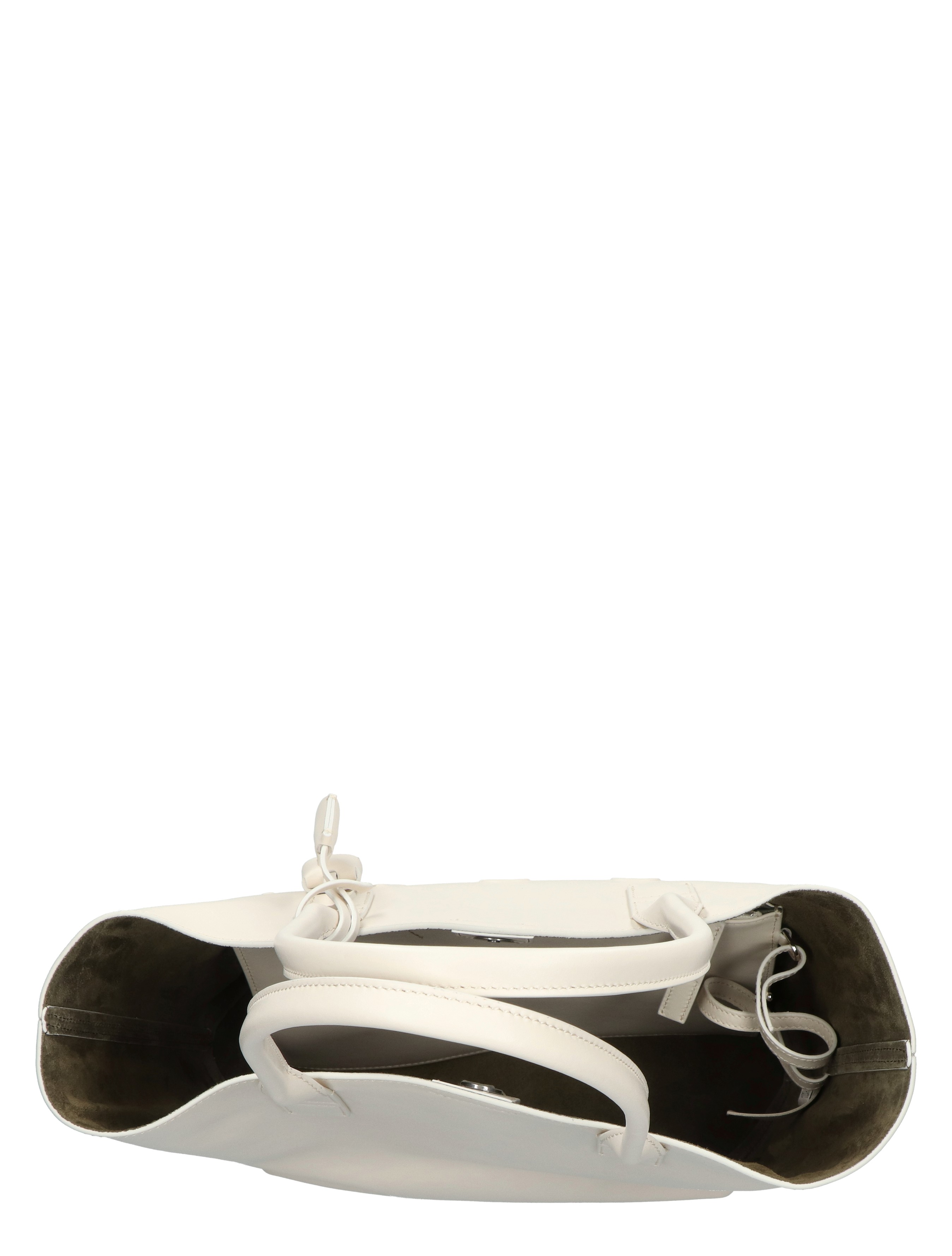 Hogan - Script Shopping Bag Small Ivory - Dames - Schoudertassen - 49671_88_5