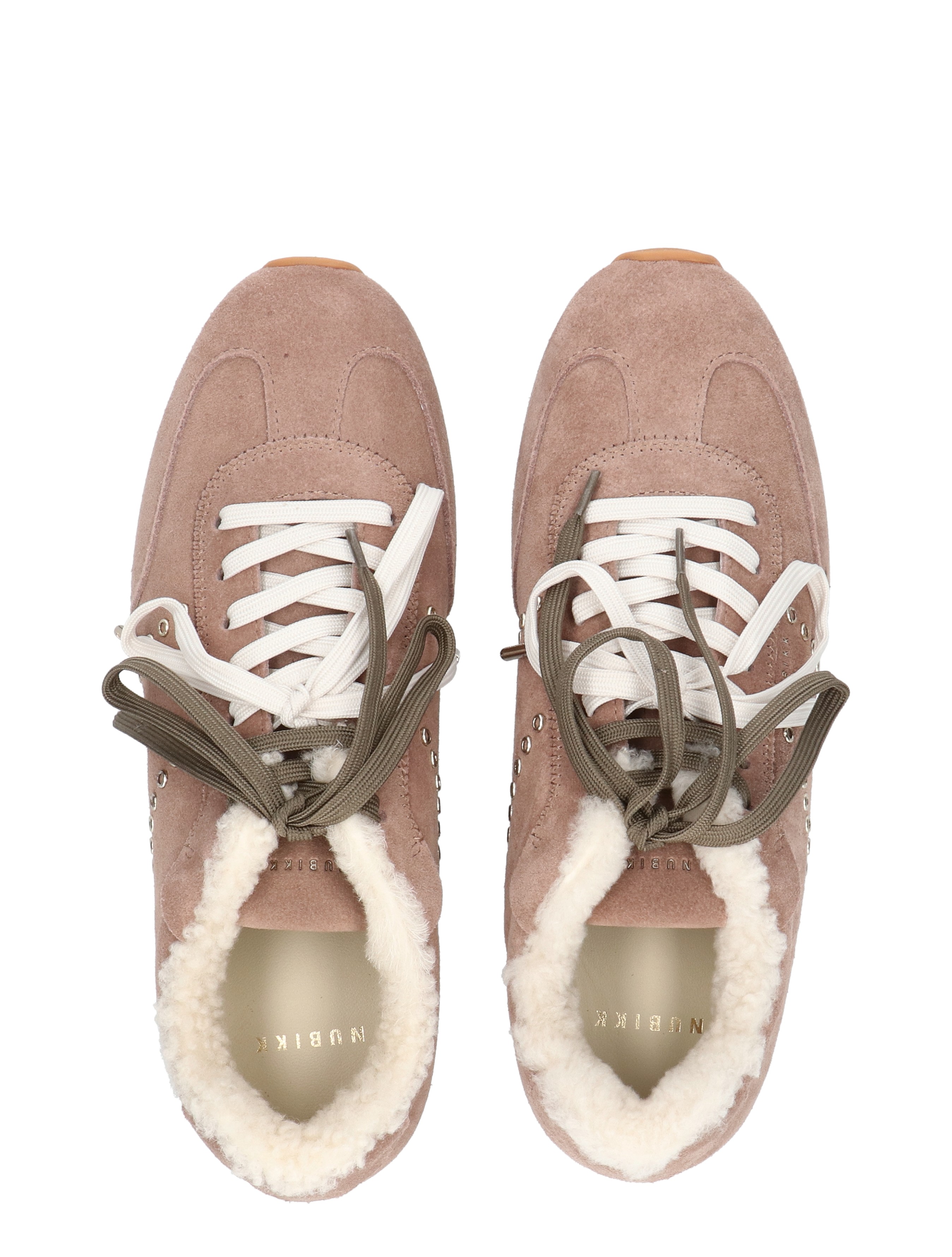 sneaker, leer, suede, fleece, lila_roze