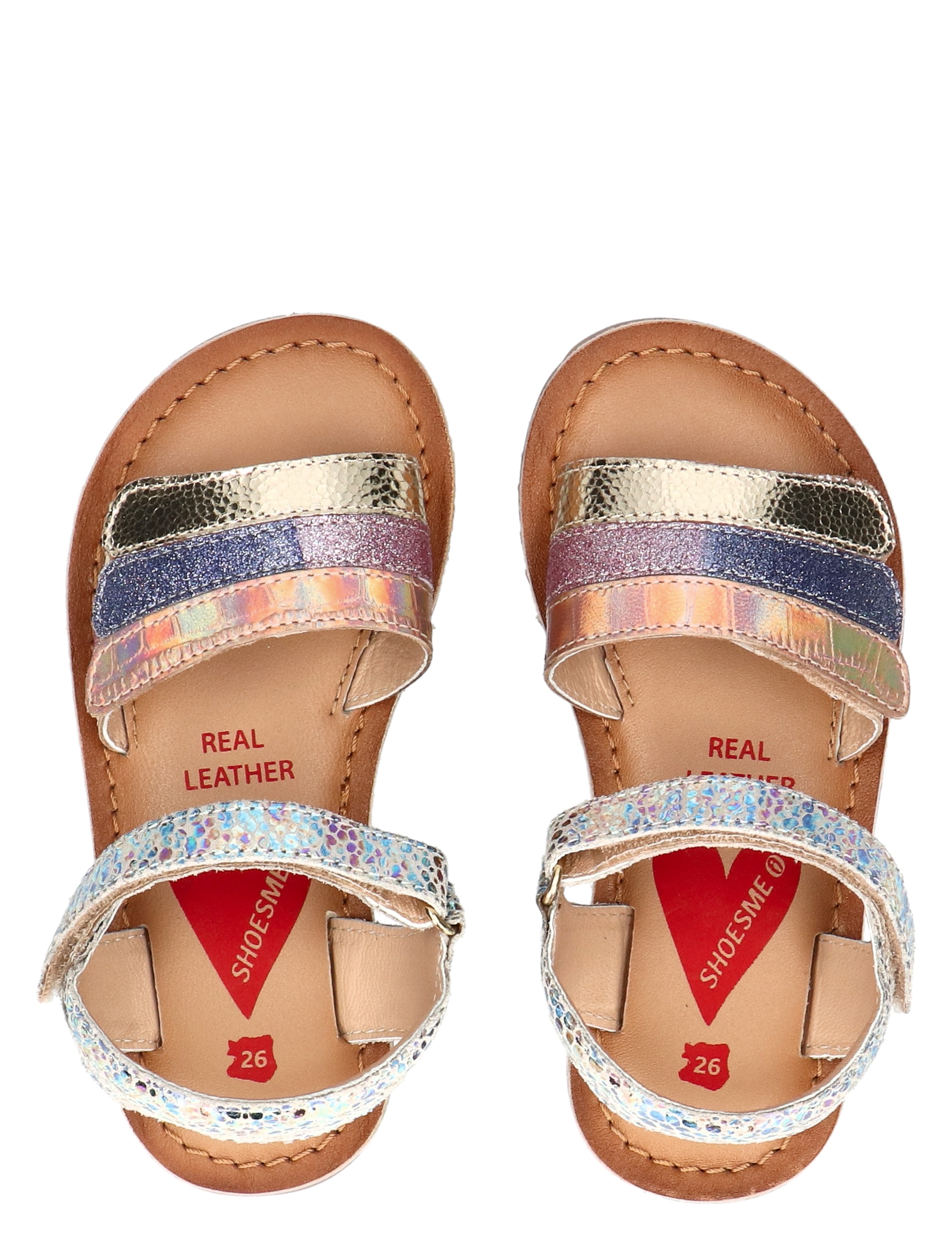 Shoesme - CA24S034 C Pink Metallic - Meisjes - Sandalen - 50297_48_7