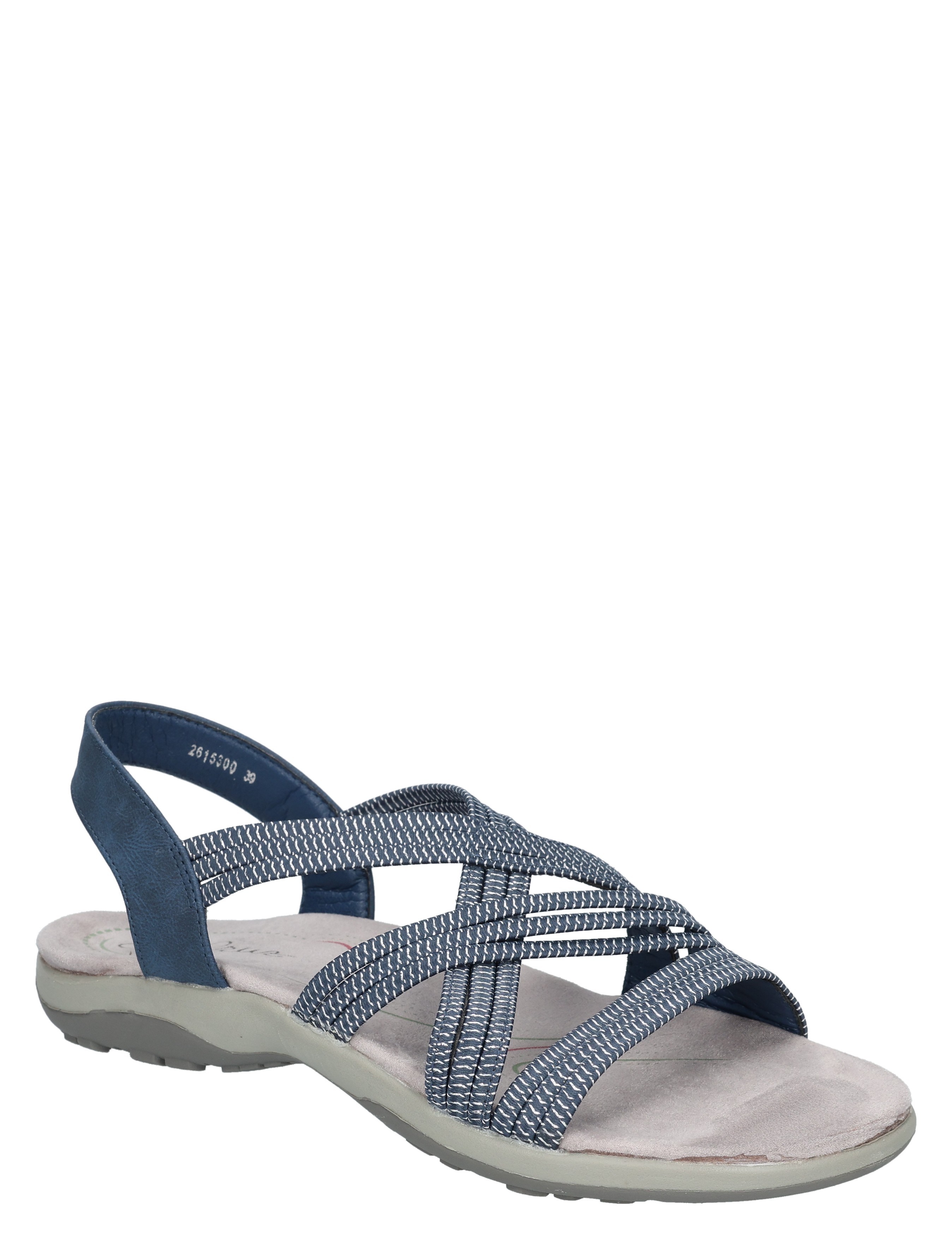 sandalen, strapriem, blauwe kleur, comfort, sandalen body