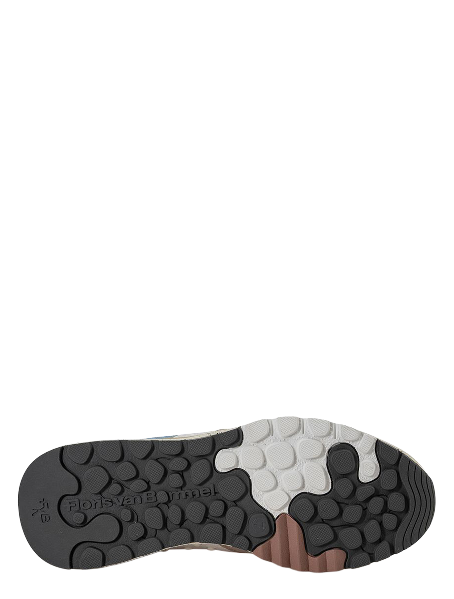 Floris van Bommel - De Treener 10243 06.02 Orange G+Wijdte - Heren - Lage Sneakers - Sneakers - 51439_45_5