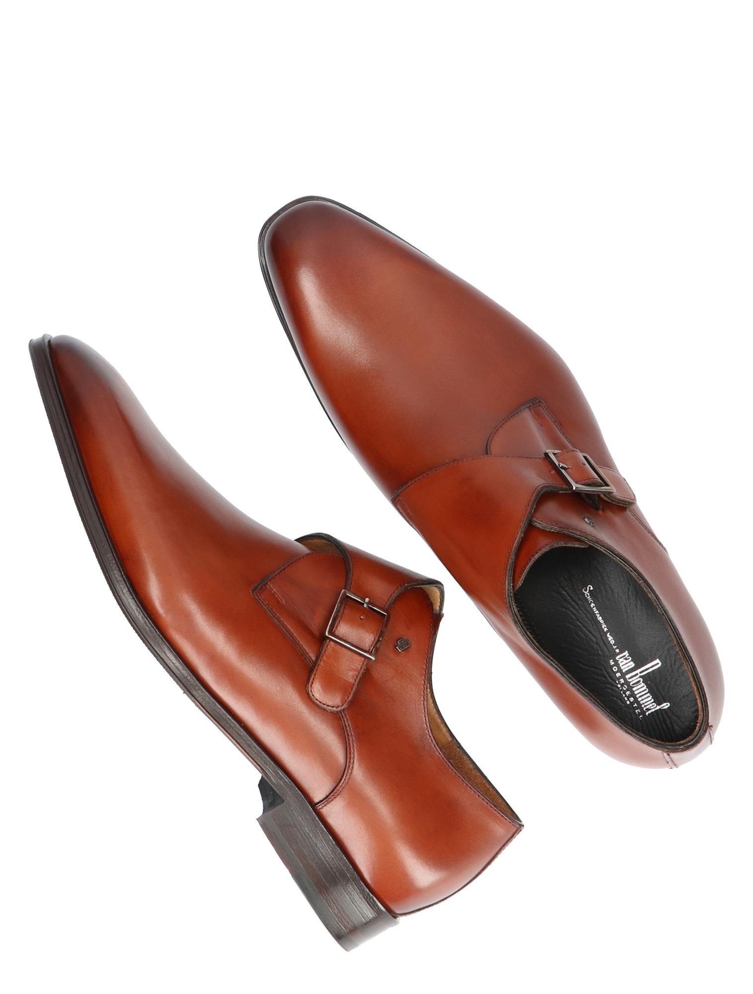 Van Bommel - 30146 Raffa 06.00 Dark Cognac H-Wijdte - Heren - Gespschoenen - 40401_22_7