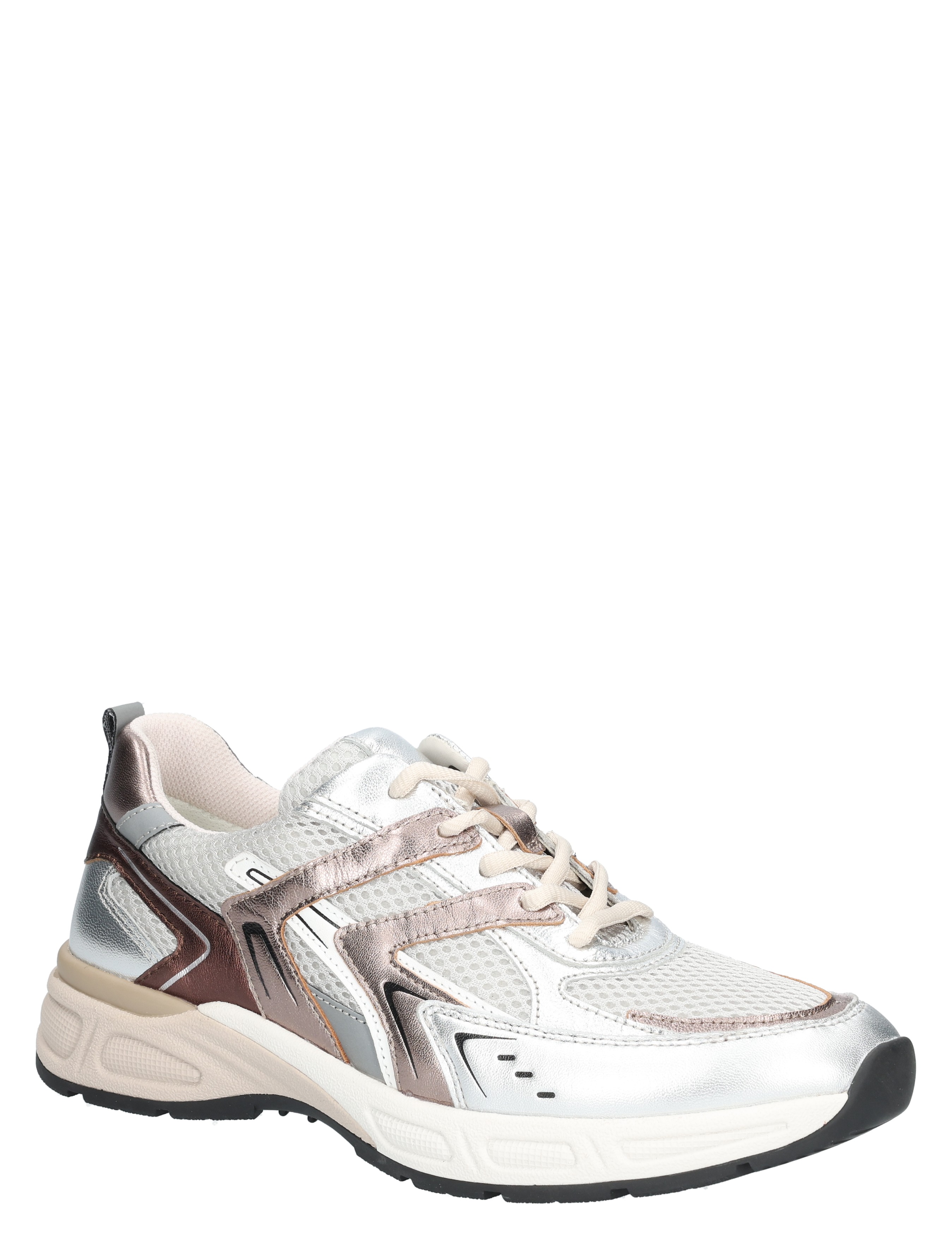 Gabor - 76.586.61 Silver G-Wijdte - Sneakers - Dames - Lage Sneakers - 48914_54_3