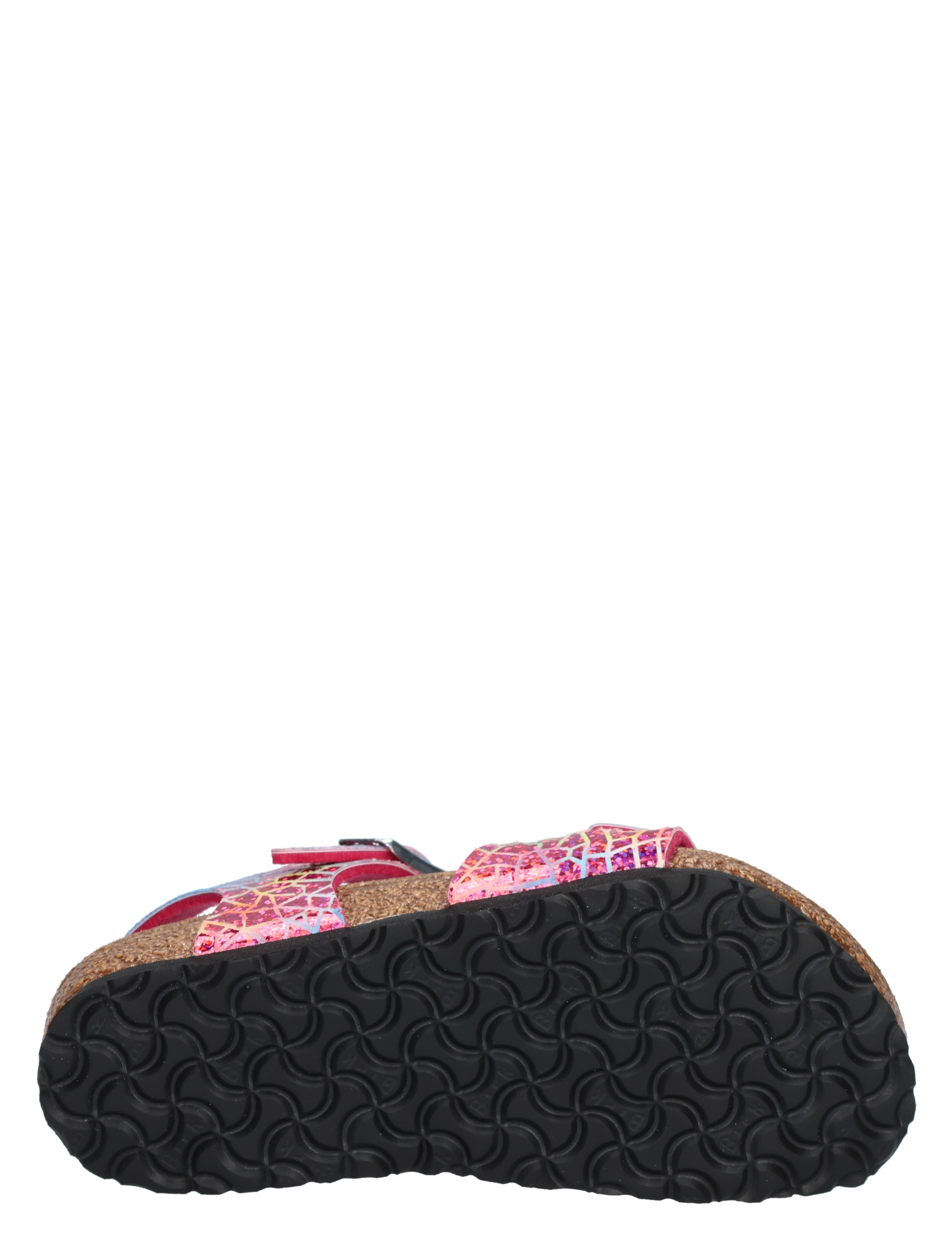 Birkenstock - Rio Kids Flashy Pink Birko-Flor Narrow - Meisjes - Sandalen - 49611_48_8