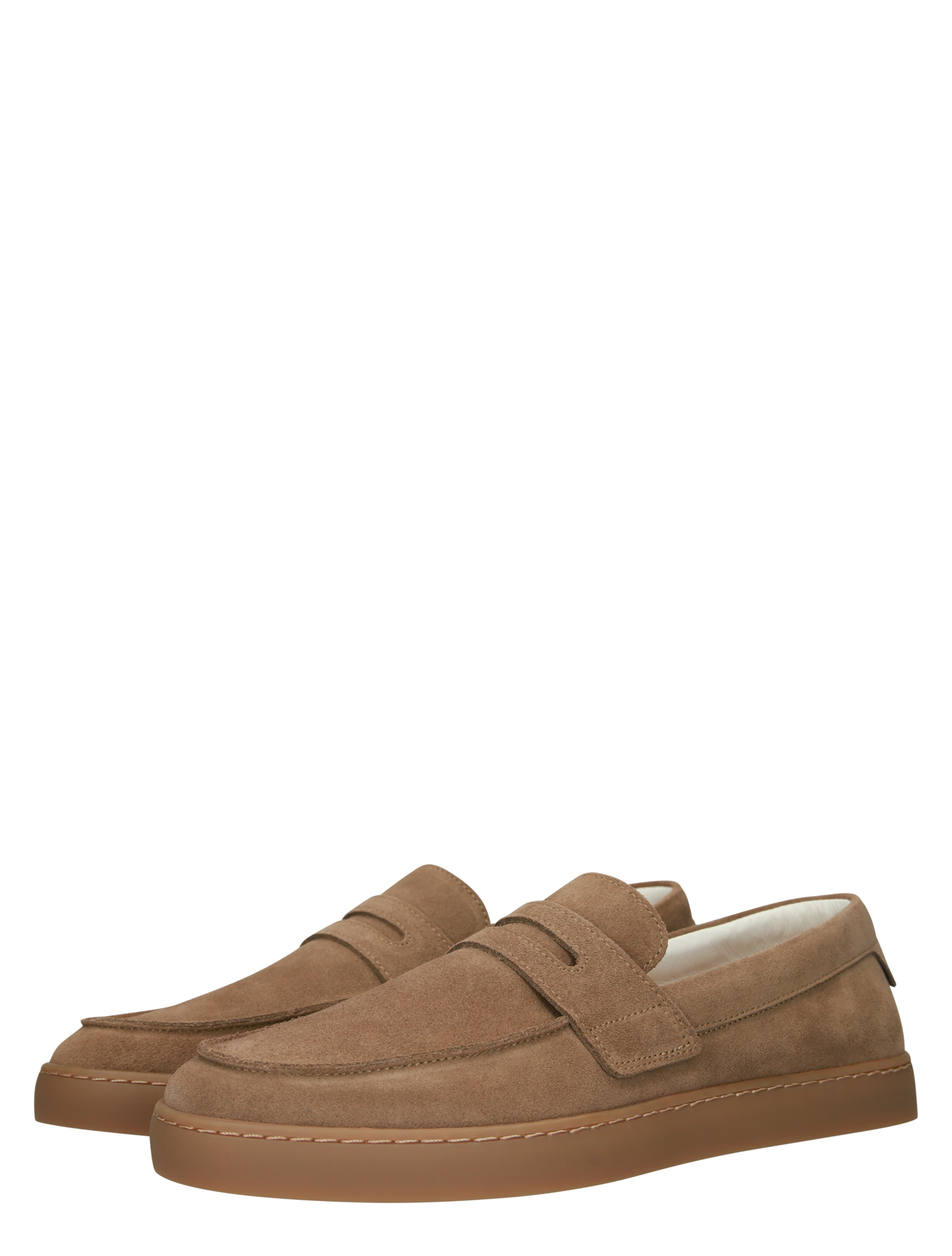 loafers, suede, brown, slip-on, moccasin
