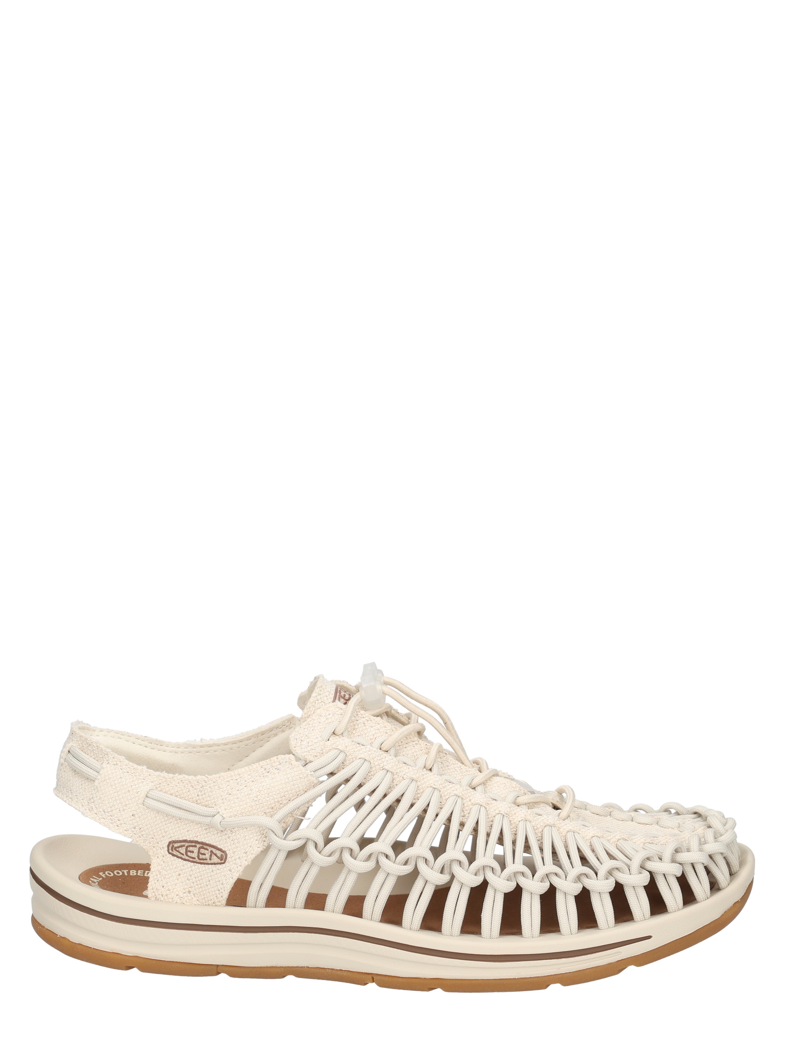 Keen Footwear - Uneek Canvas H 1026228 Natural Canvas Birch - Heren - Sandalen - 50323_77_1