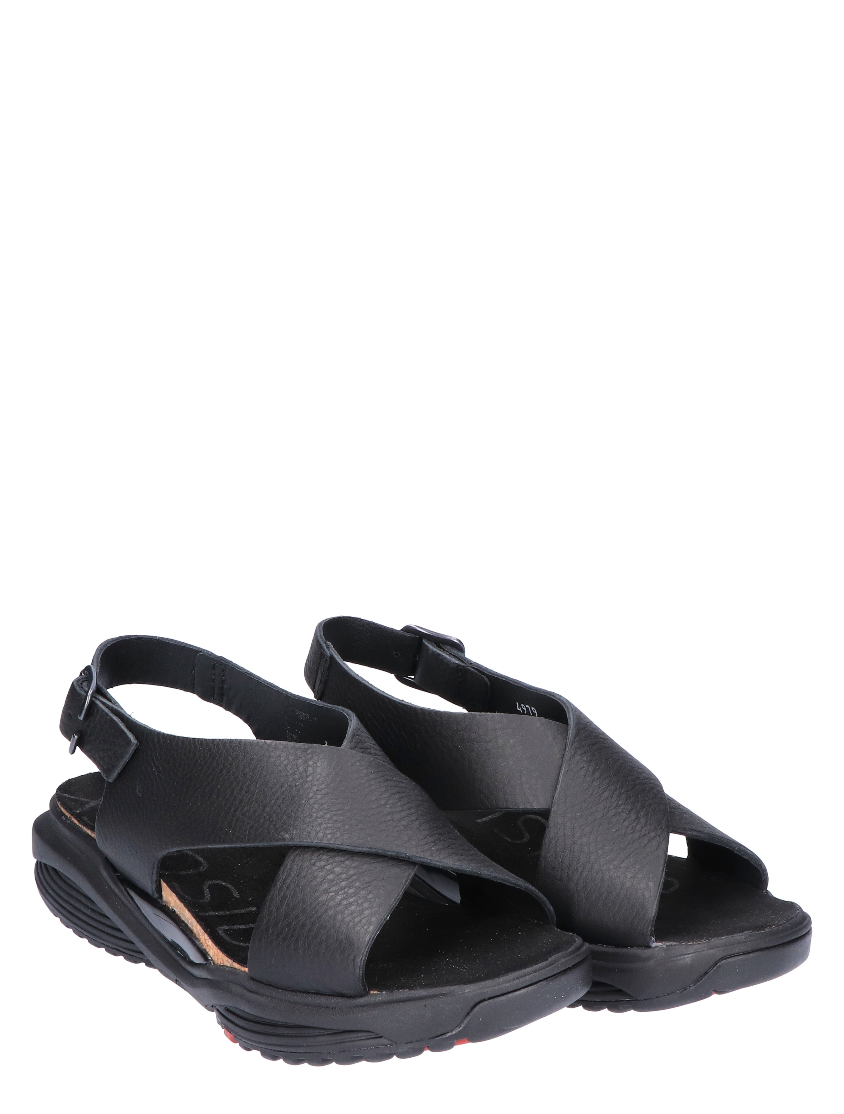 Xsensible - 30317.5 Corfu 001 Black H-Wijdte - Dames - Sandalen - 47535_11_5