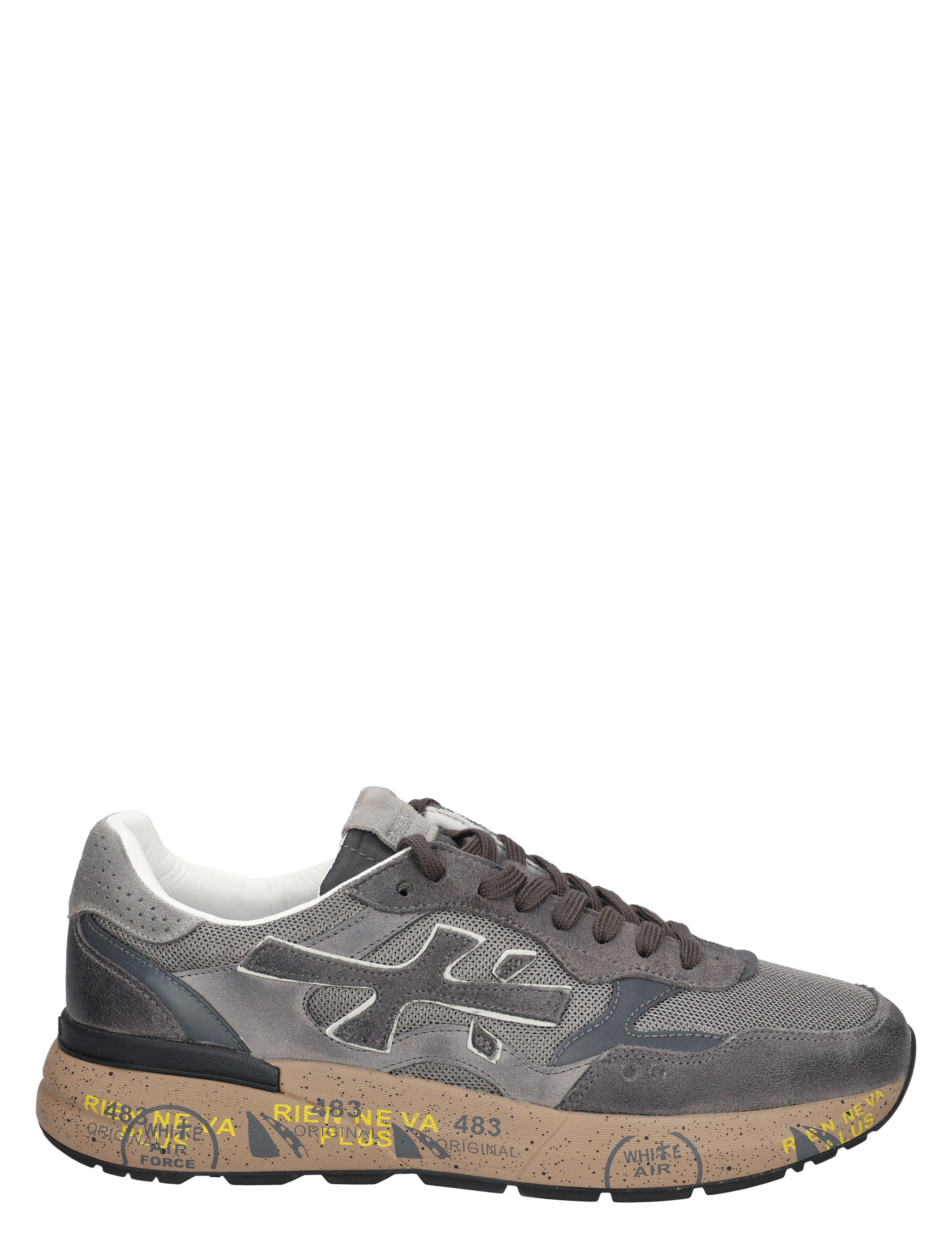 Premiata - Mick Men 8451 Grey - Heren - Lage Sneakers - Sneakers - 51087_99_1
