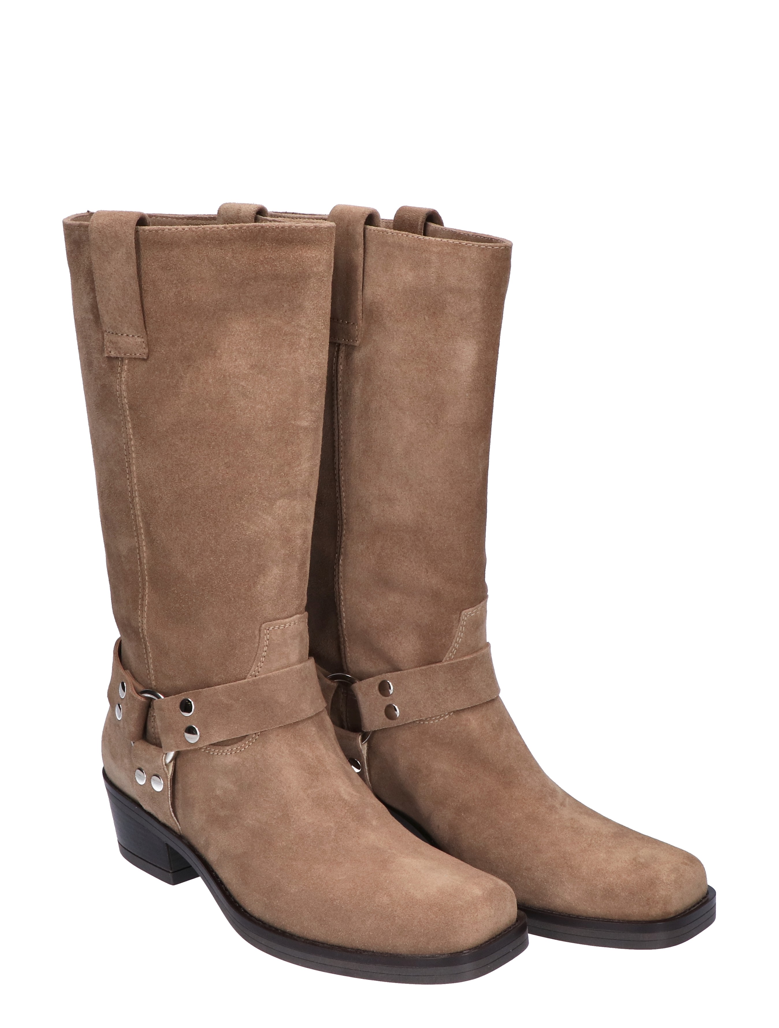 Julie Dee - IV066 Beige - Dames - Boots - Cowboylaarzen - 47328_77_5