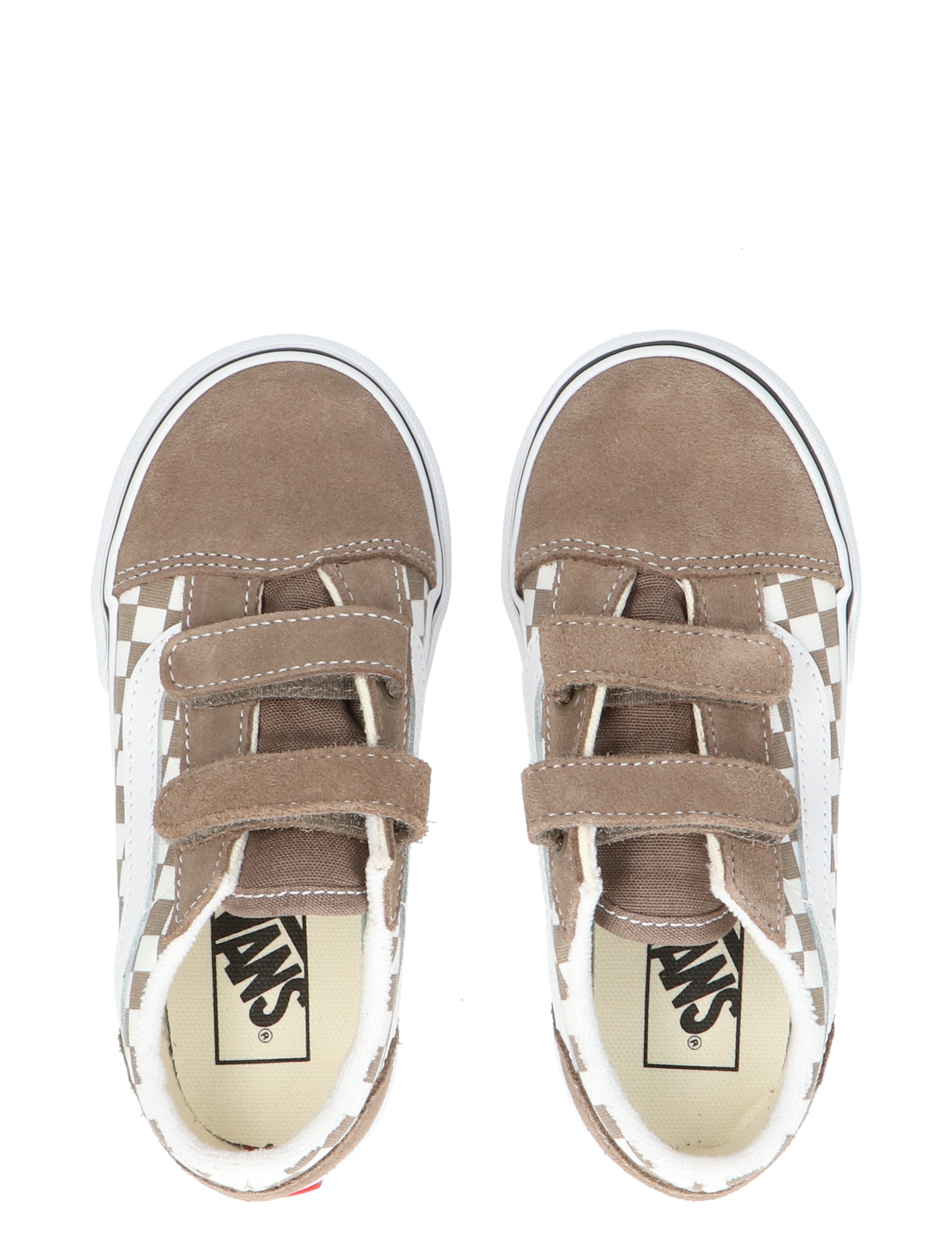 Vans - Old Skool Toddler Walnut - Meisjes - Jongens - Sneakers - Lage Sneakers - Lage Sneakers - Sneakers - 50759_28_7