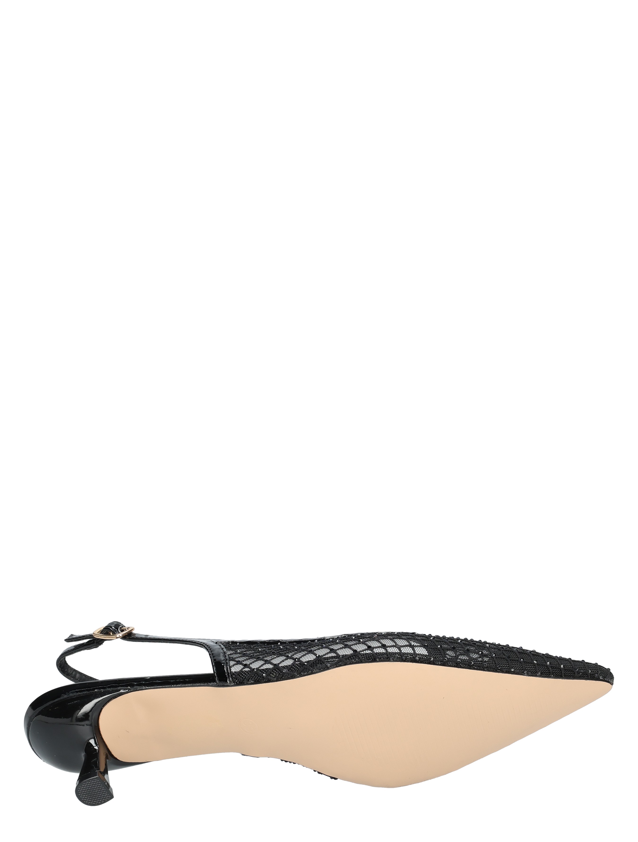 Vivian Ray - Zhou 2615022 Black Mesh - Dames - Slingbacks - 50207_11_8