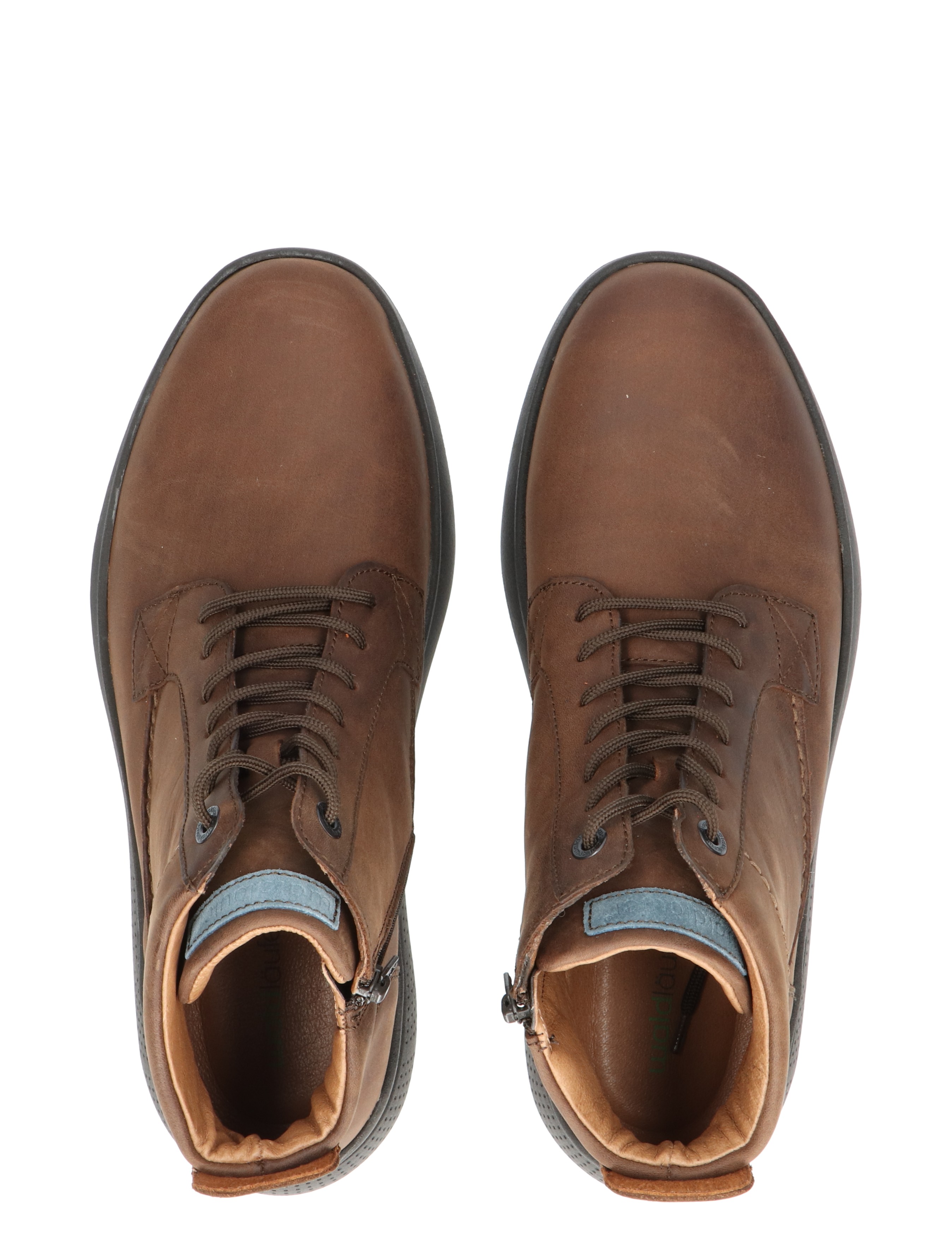 Waldlaufer - 984801 Brown H-Wijdte - Heren - Boots - Veter Boots - 45587_22_7