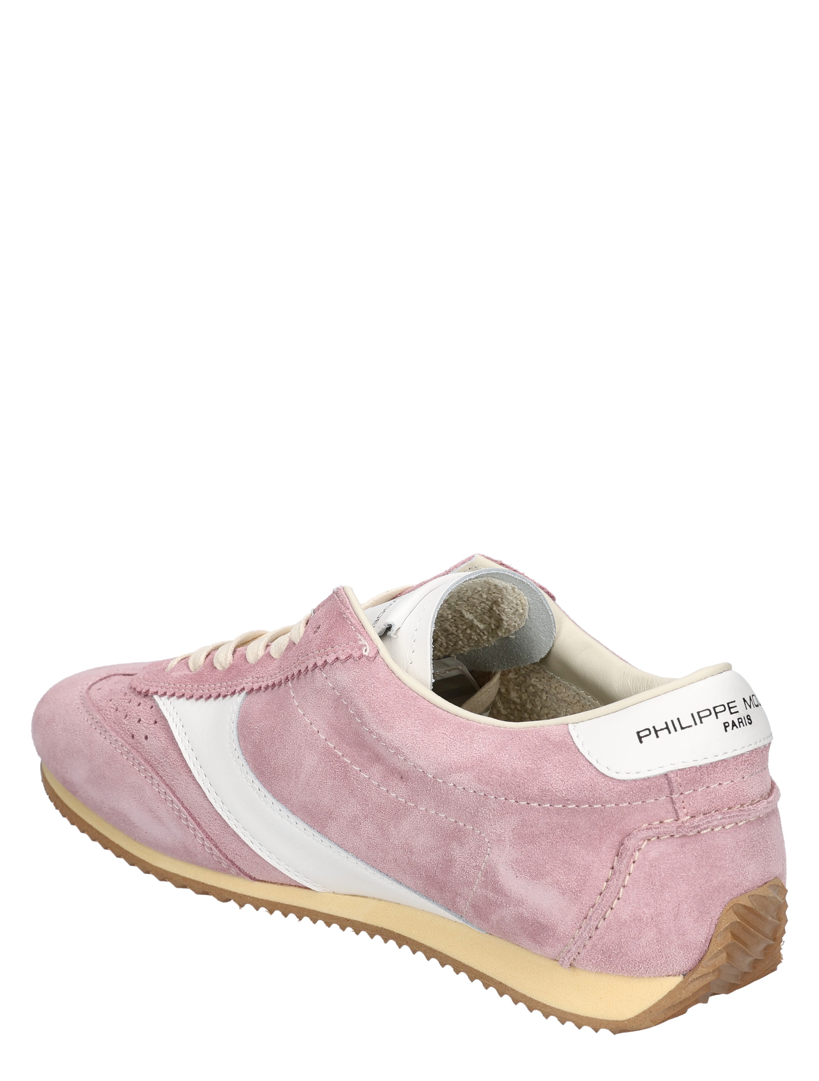 Philippe Model - PNLD Planche Low Woman D008 Daim Rose - Dames - Sneakers - Lage Sneakers - 49962_48_4