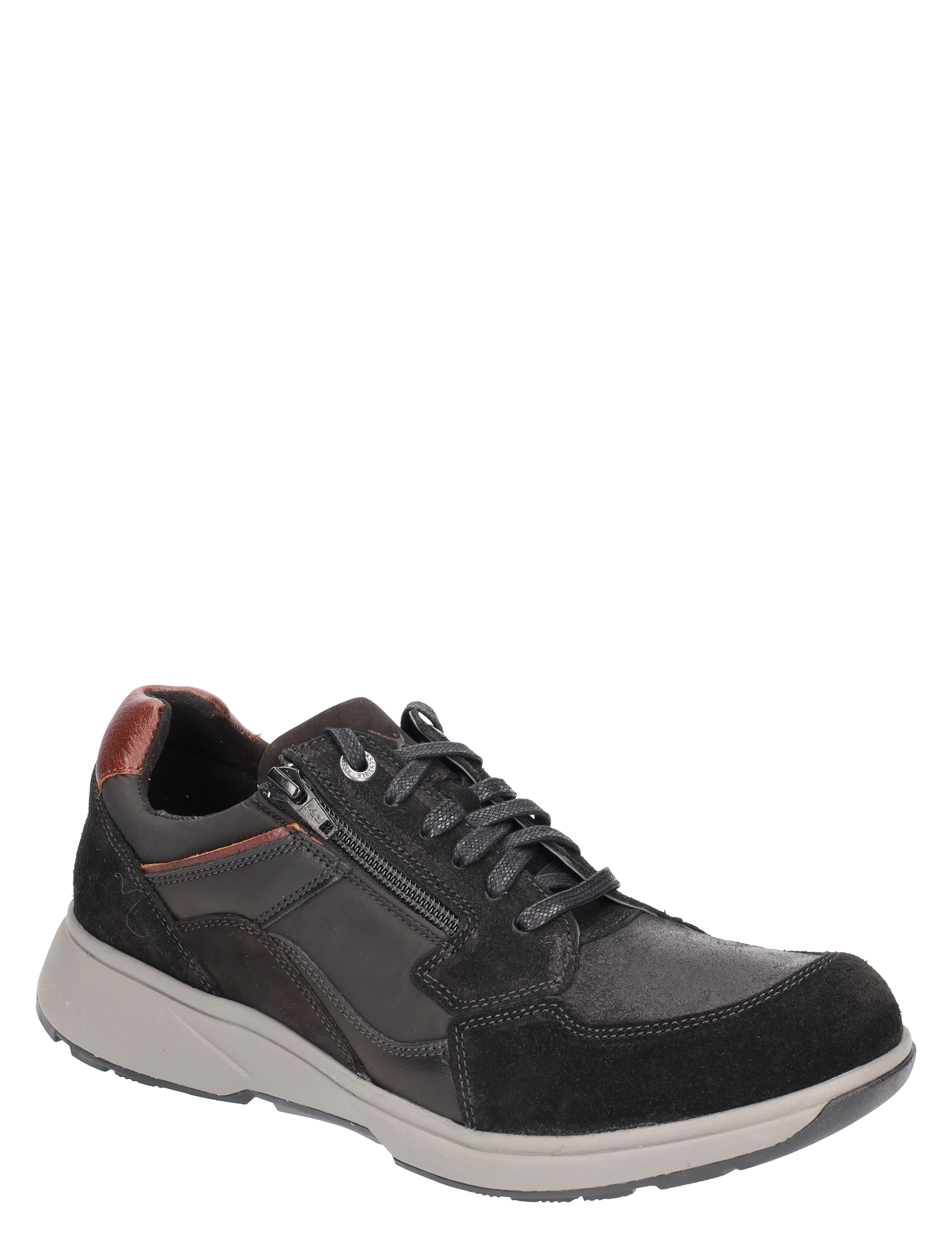 Xsensible - 30406.2 Zurich Black H-Wijdte - Heren - Veterschoenen - Casual Veterschoenen - 36434_11_3
