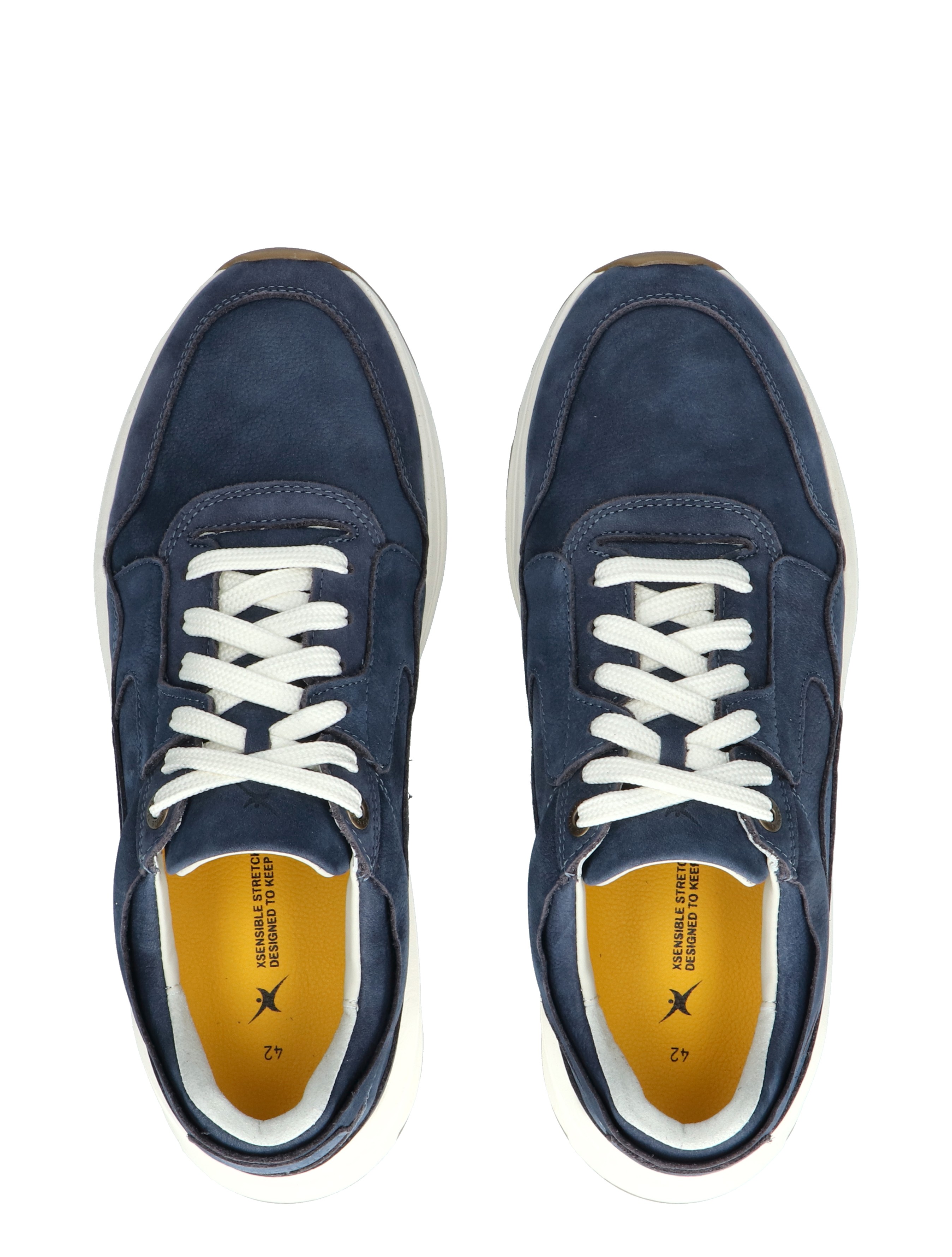 Xsensible - 33200.4  254 Denim H-Wijdte - Heren - Lage Sneakers - Sneakers - 47524_33_7