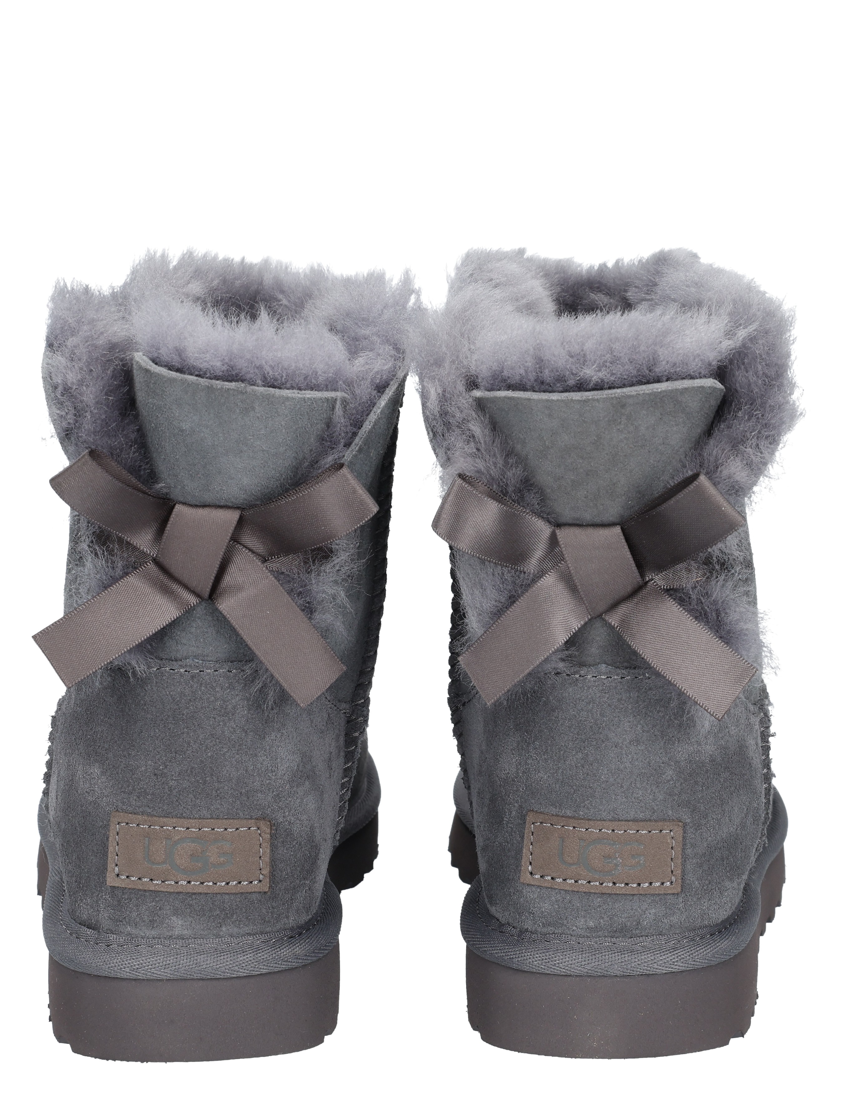 UGG - Mini Bailey Bow II Obsidian - Dames - Boots - Enkellaarsjes - 48123_99_6