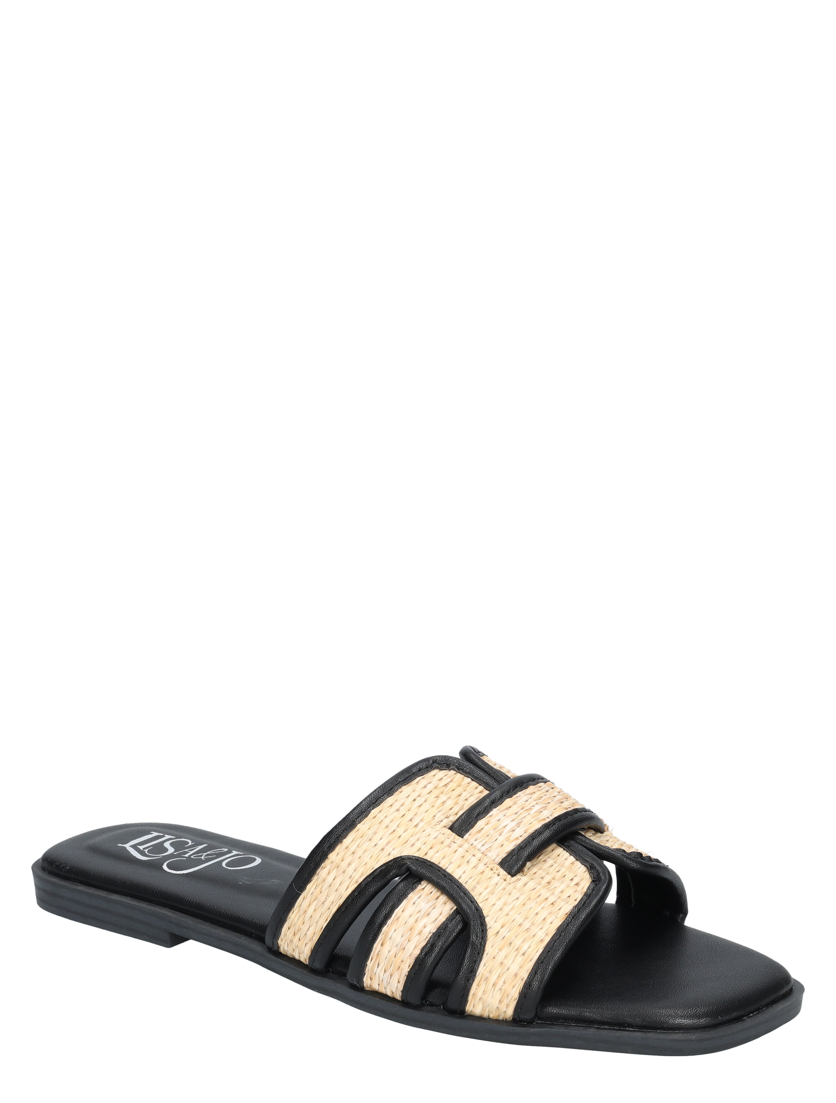 slippers, sandalen, wedge, zomer, straps