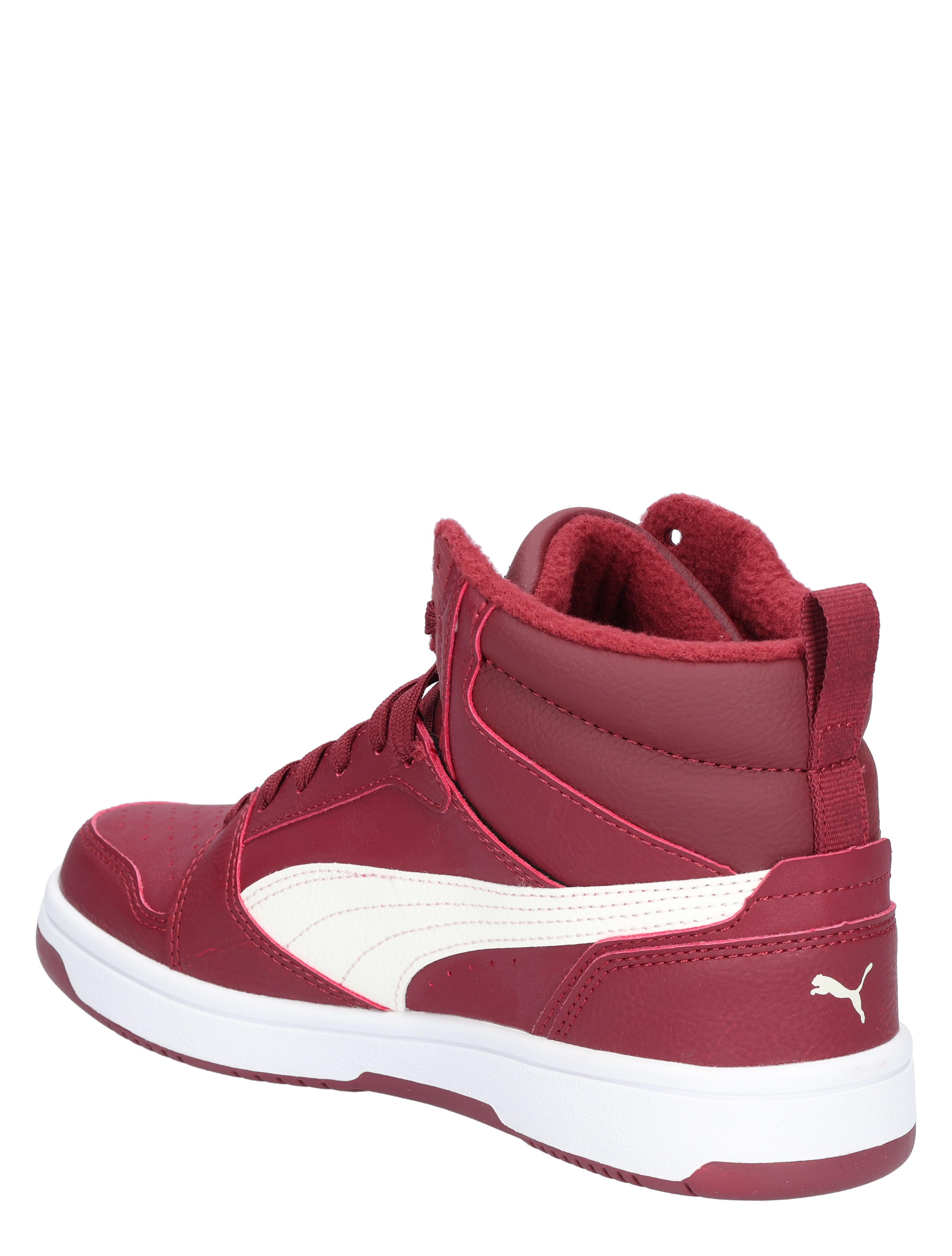 Puma - Rebound V6 Mid Weather Jr 07 Regal Red - Meisjes - Lage Sneakers - Sneakers - 48082_44_4