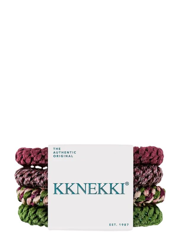 haakarmband, textiel, katoen, rood, groen