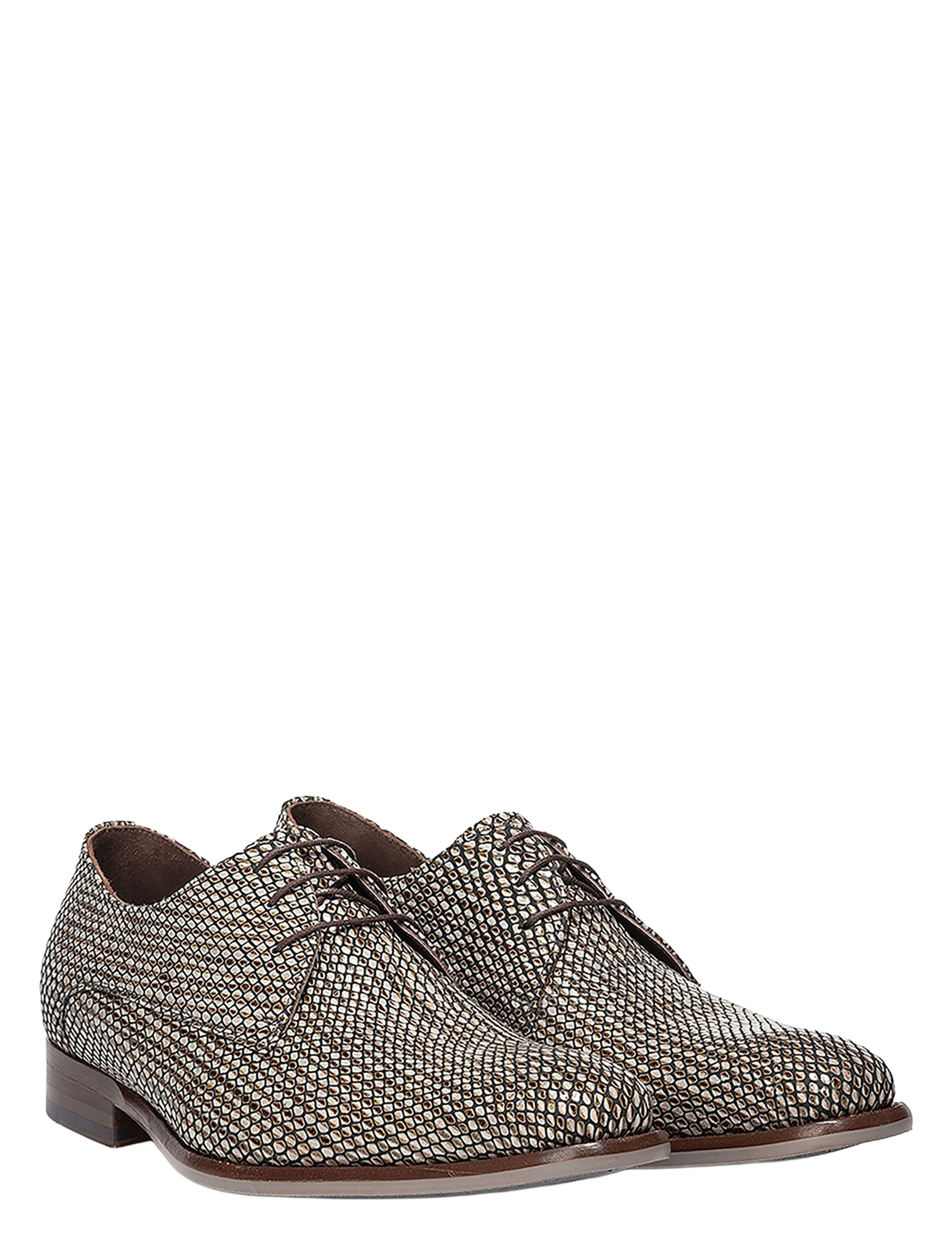 Floris van Bommel - De Stijler SFM-30338 30-01 Grey H-Wijdte - Heren - Veterschoenen - Nette Veterschoenen - 50132_99_2