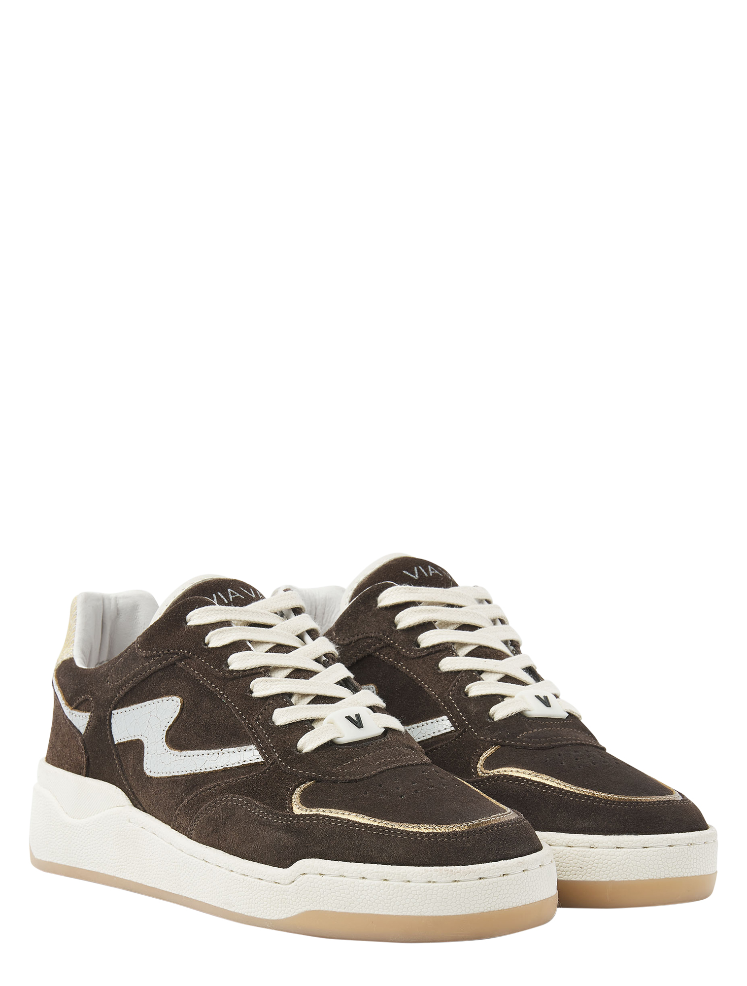 VIA VAI - Sam Levi 62026 03-316 Brown - Dames - Sneakers - Lage Sneakers - 50021_22_2