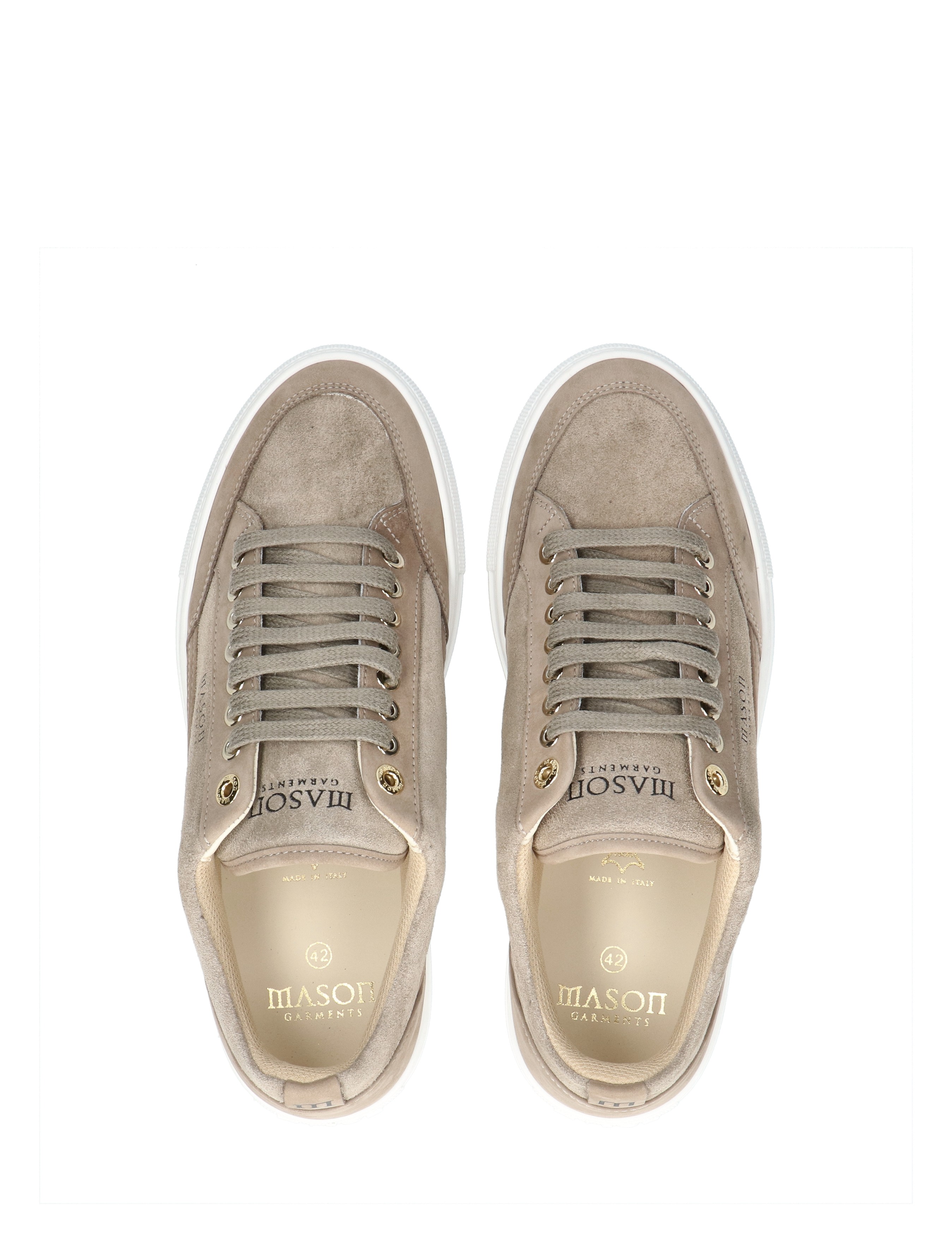 Mason Garments - Tia Miscuglio MG61-2C Taupe - Heren - Lage Sneakers - Sneakers - 49808_77_7
