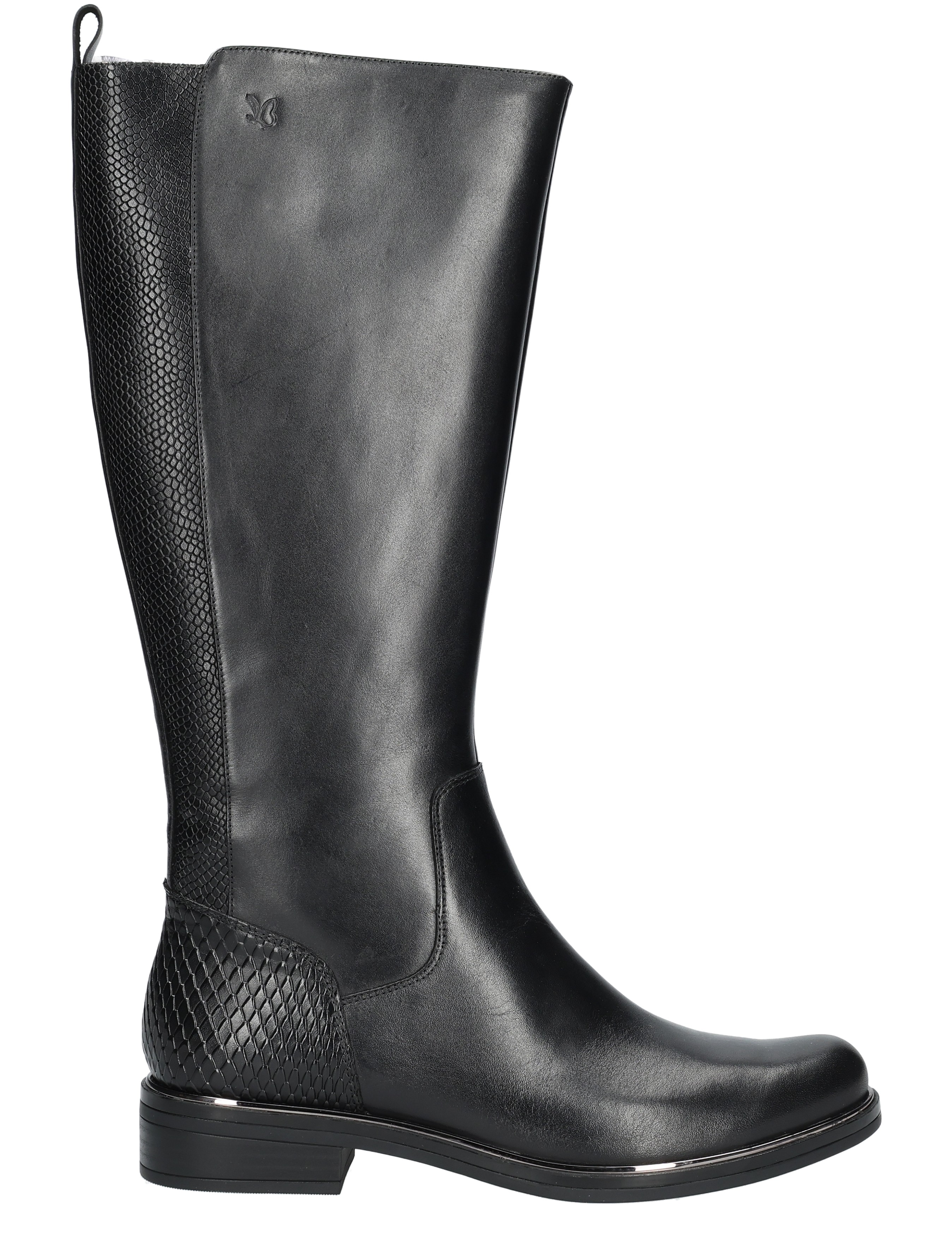 Caprice - 25515 019 Black Combi - Dames - Boots - Lange Laarzen - 48838_11_1