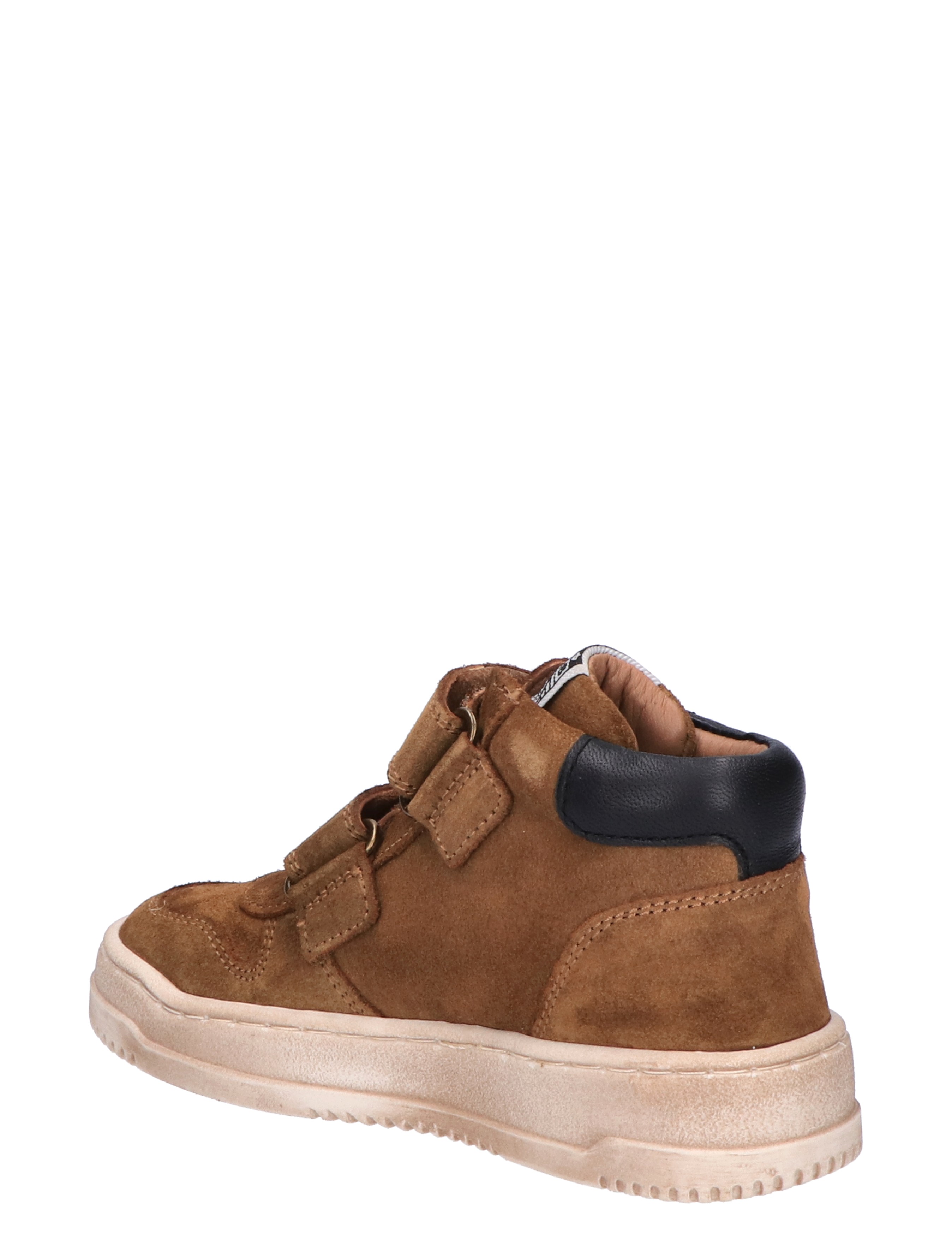 Develab - 45149 756 Cognac Waxed - Jongens - Sneakers - Hoge Sneakers - Klittenbandschoenen - 45697_02_4