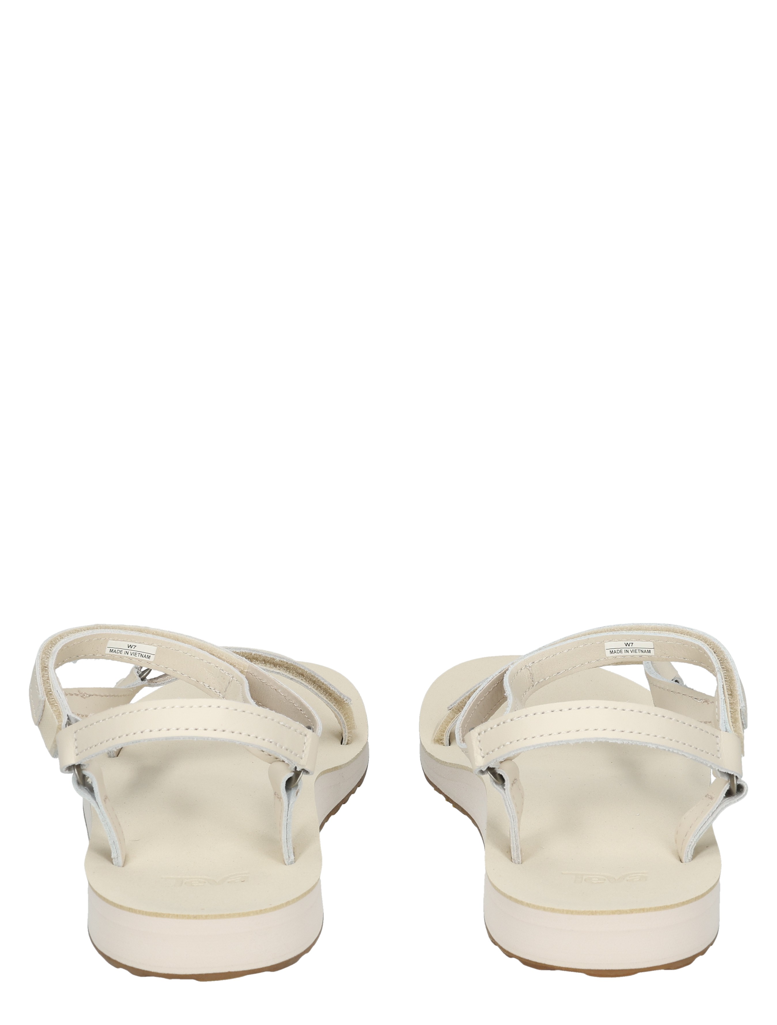 slip-ons, sandalen, sandalen met band, witte sandalen, witte lederen sandalen