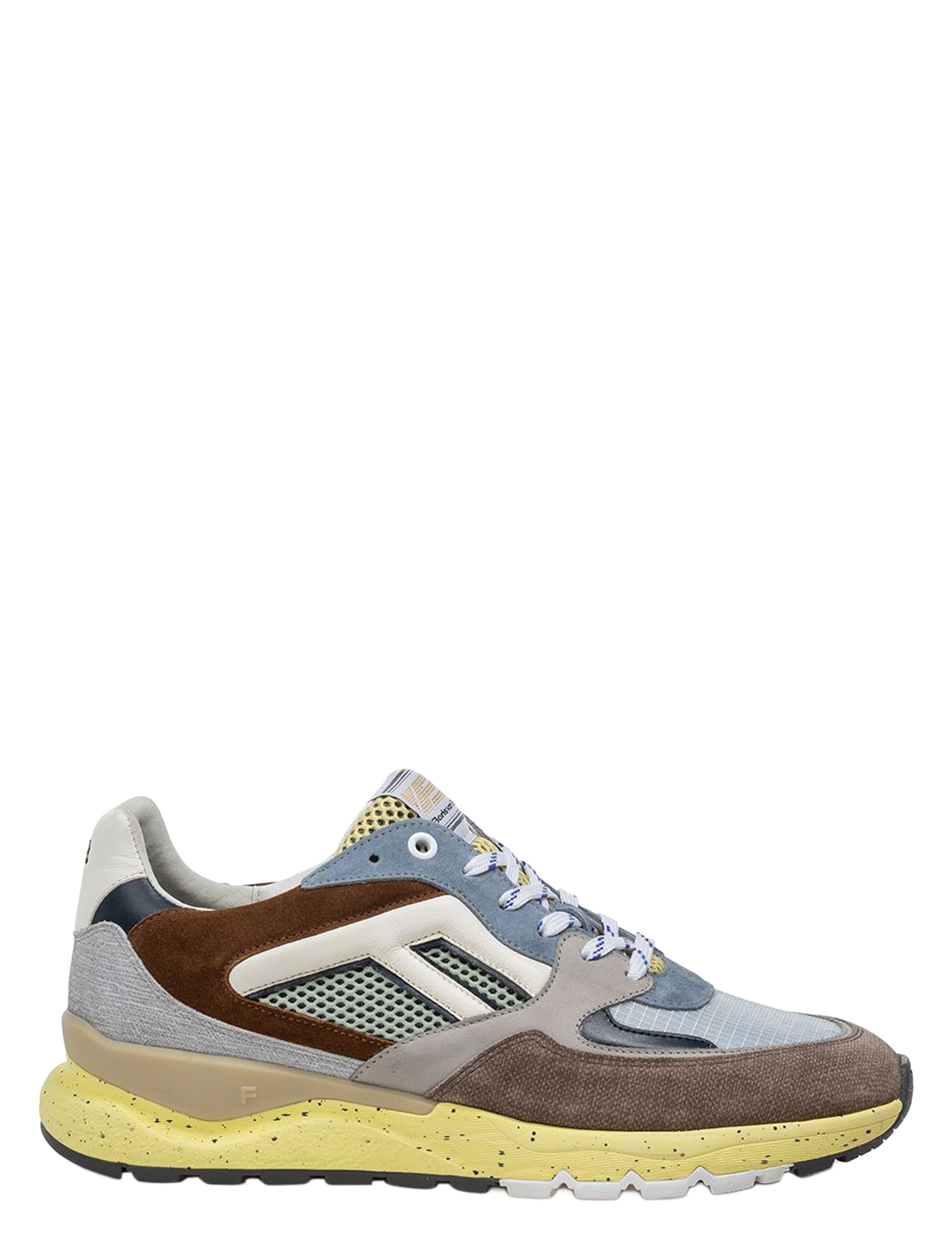 Floris van Bommel - De Treener 10154 01.52 Taupe G+Wijdte - Heren - Lage Sneakers - Sneakers - 51414_32_1