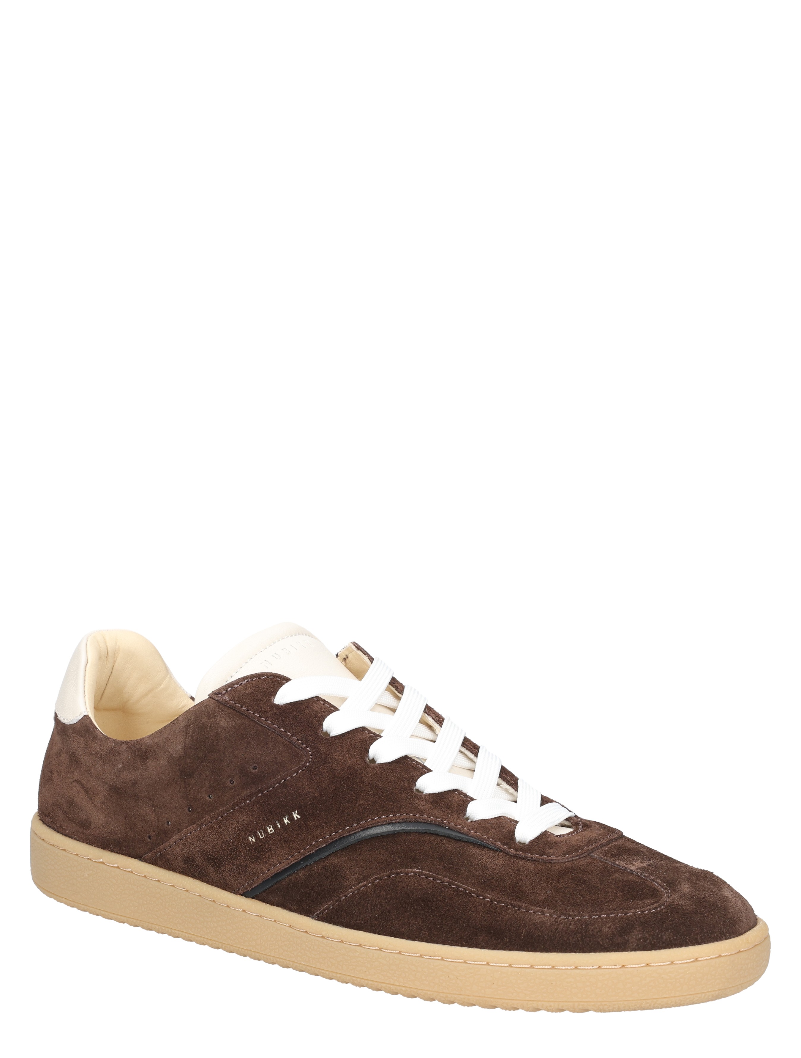 Nubikk - Ray Owen Dark Brown Combi - Heren - Lage Sneakers - Sneakers - 49199_22_3