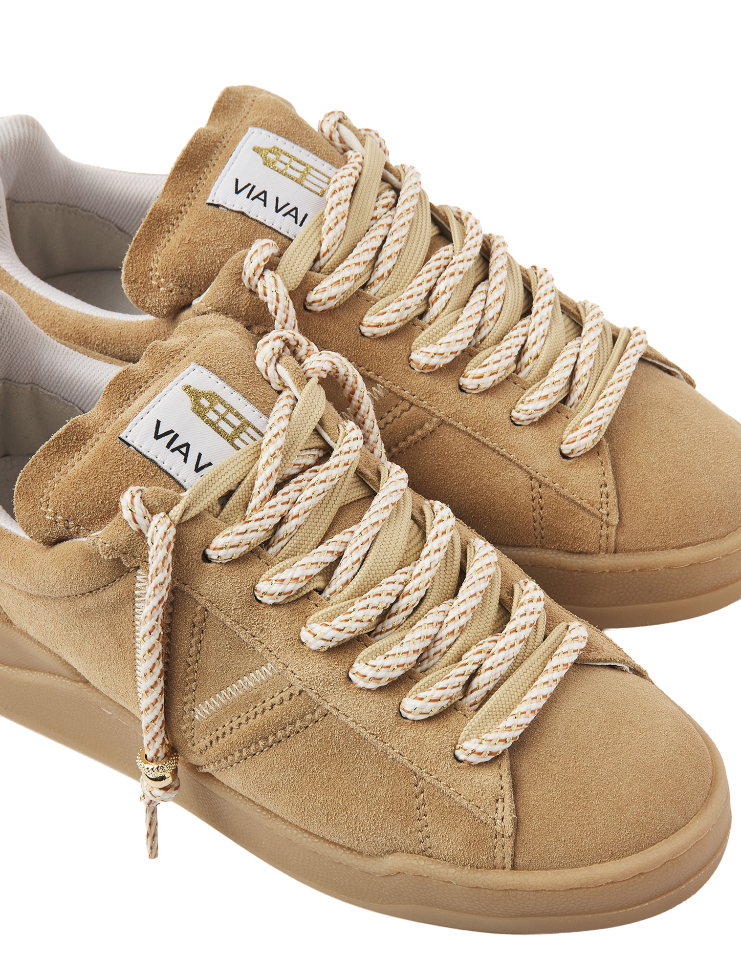 VIA VAI - 62188 Sam Kyli 01-212 Sierra Noisette - Sneakers - Dames - Lage Sneakers - 51331_22_5