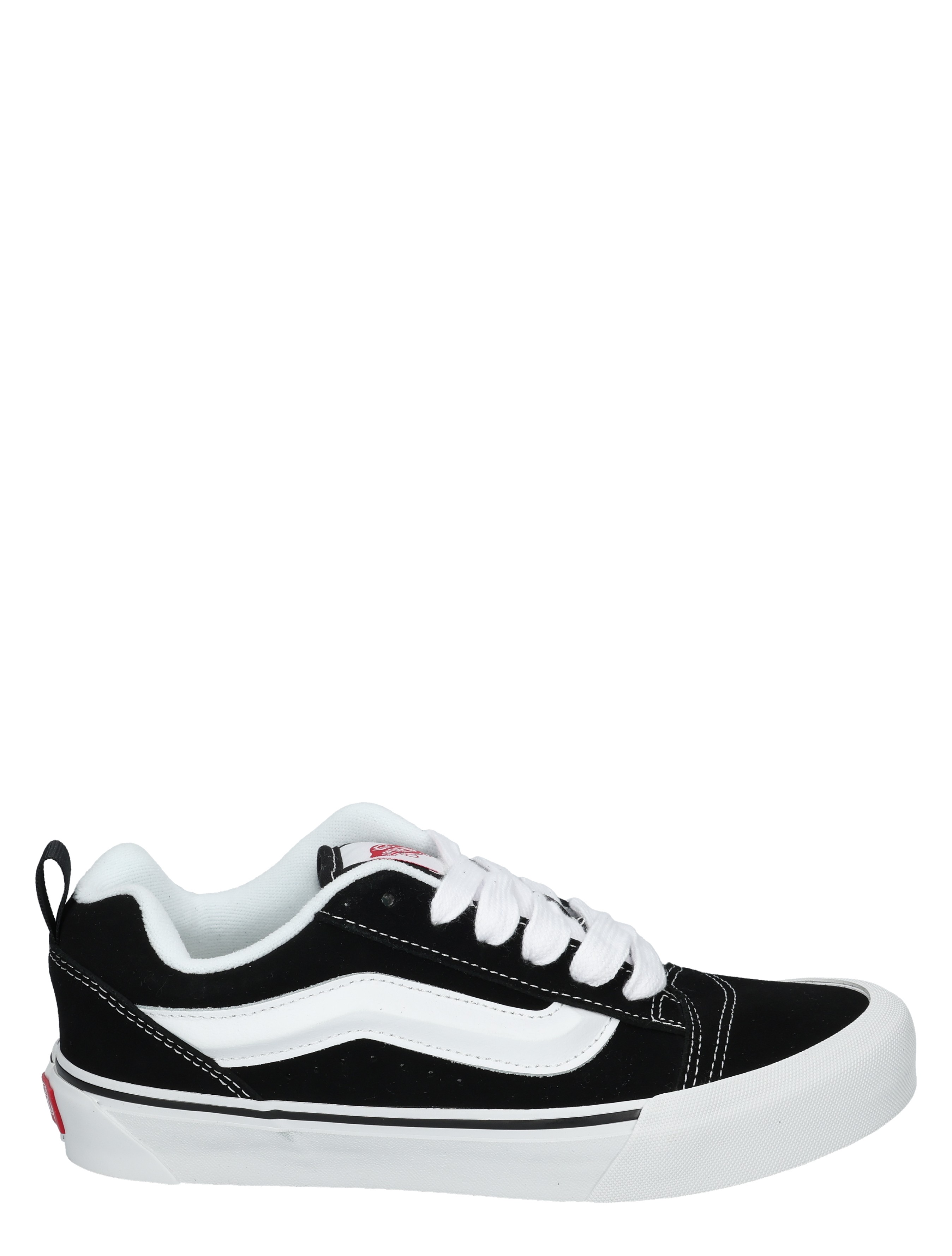 Vans - Knu Skool VN0009QC 6BT1 Black True White - Dames - Sneakers - Lage Sneakers - 49793_18_1