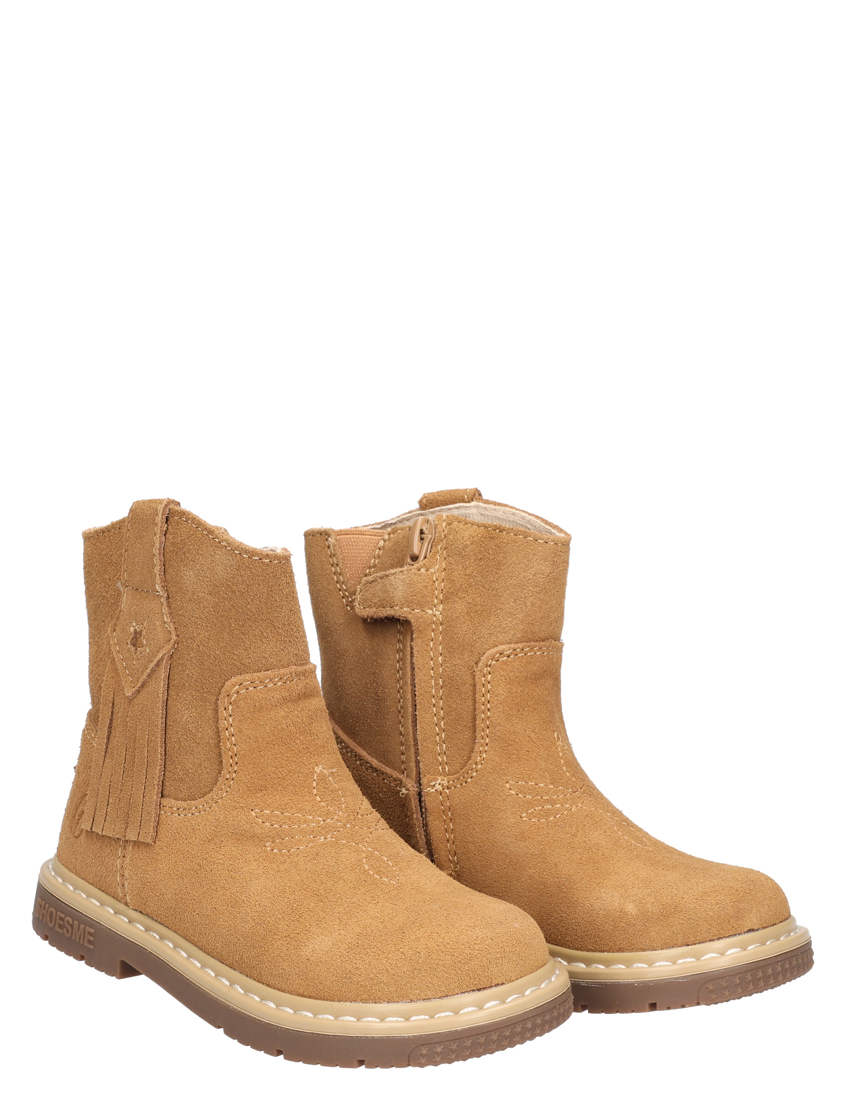 Shoesme - BC25W004 A Cognac - Meisjes - Boots - Enkellaarsjes - 48518_22_5