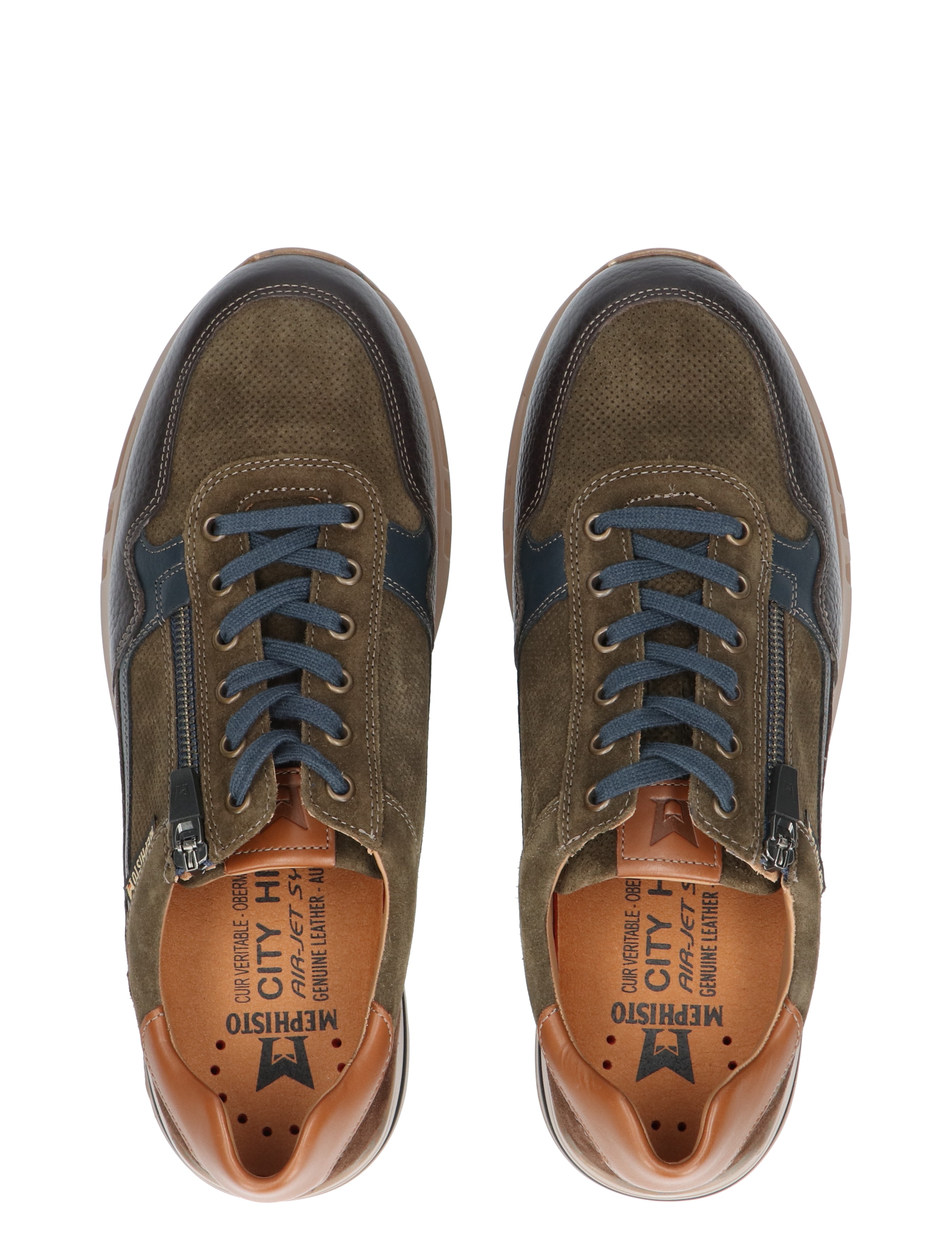 Mephisto - Bradley Dark Brown H-Wijdte - Heren - Veterschoenen - Casual Veterschoenen - 46012_26_7