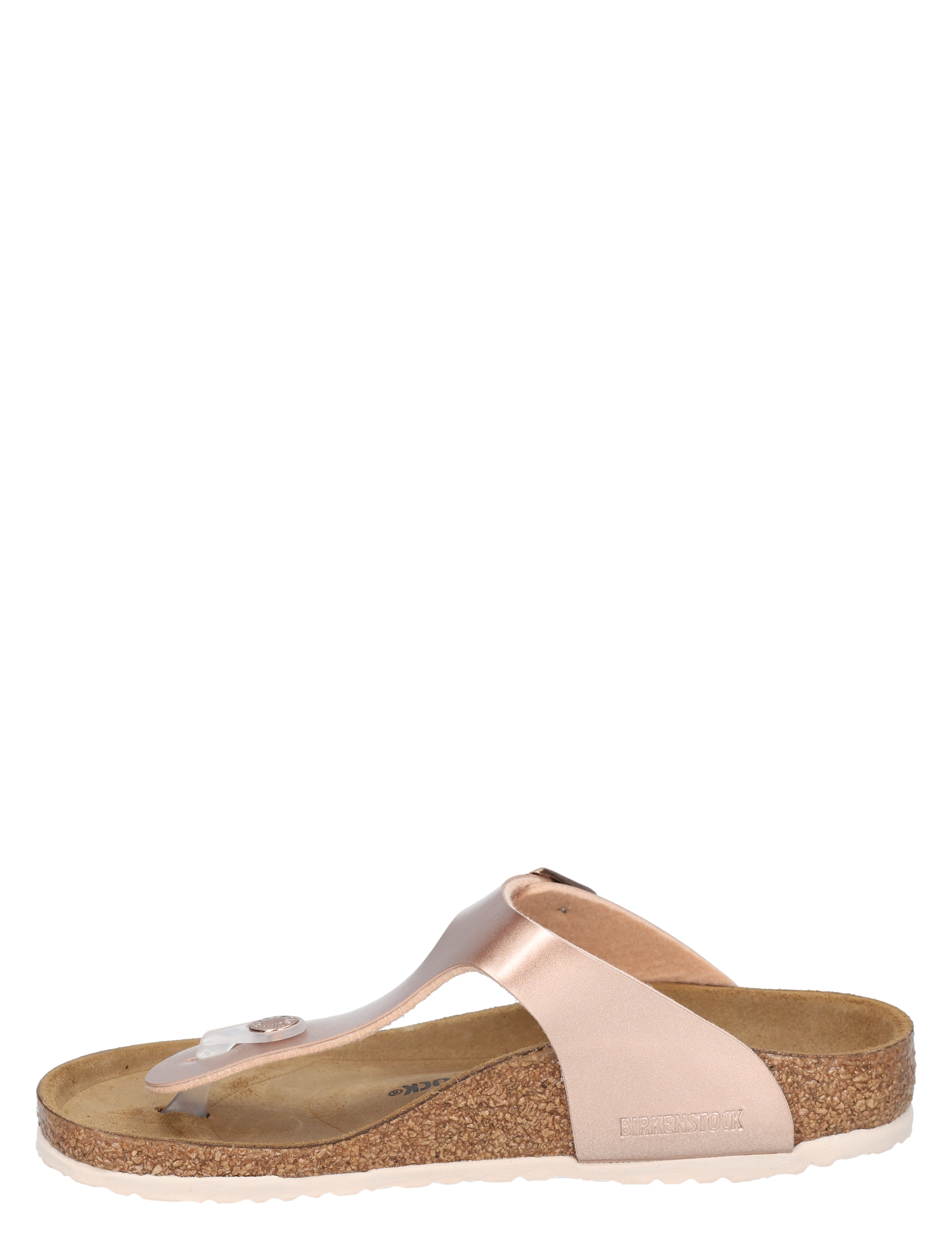 Birkenstock - Gizeh Kids Birko Flor Metallic Copper Narrow - Meisjes - Slippers - 50688_48_3