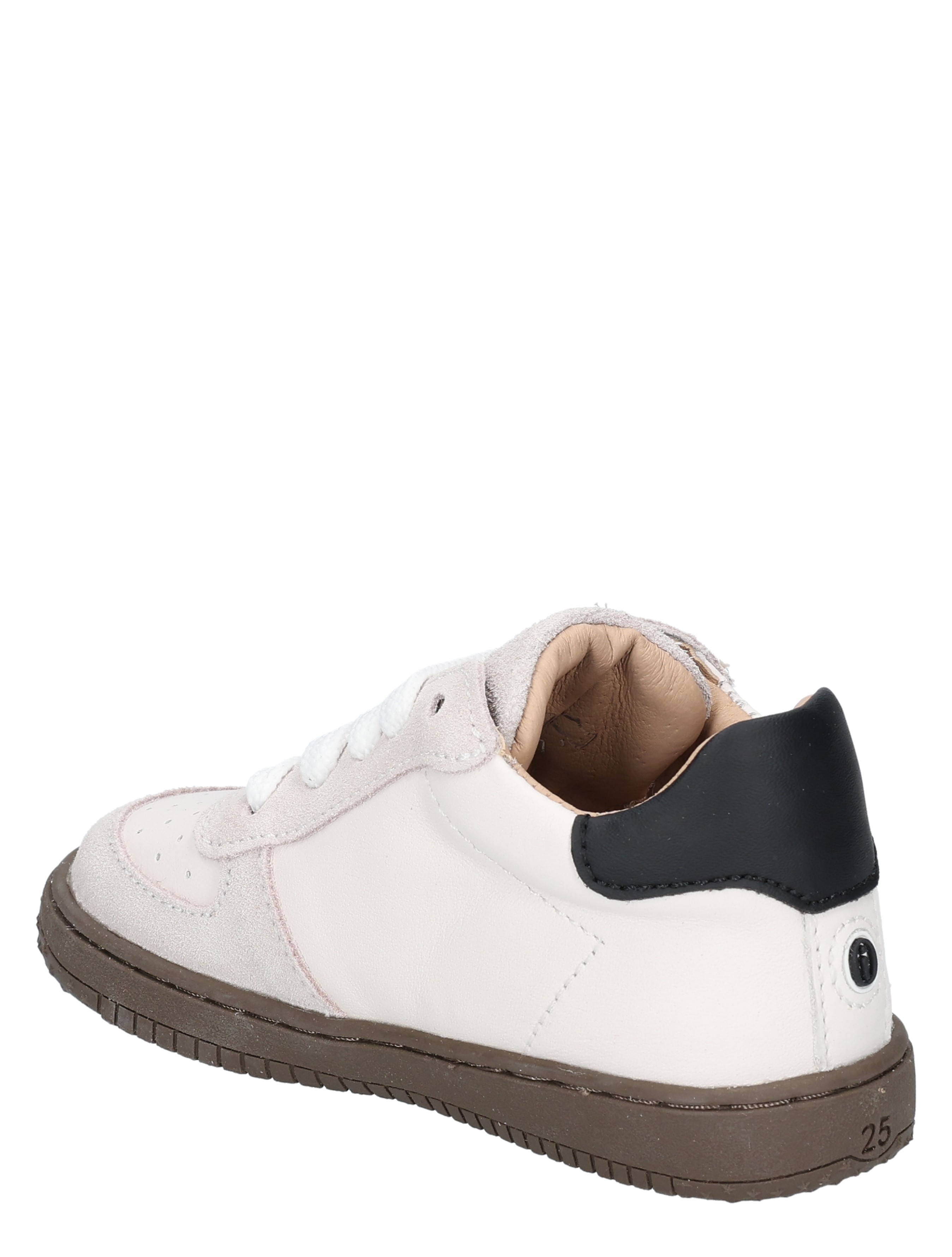 sneaker, shoe, white, brown sole, child size