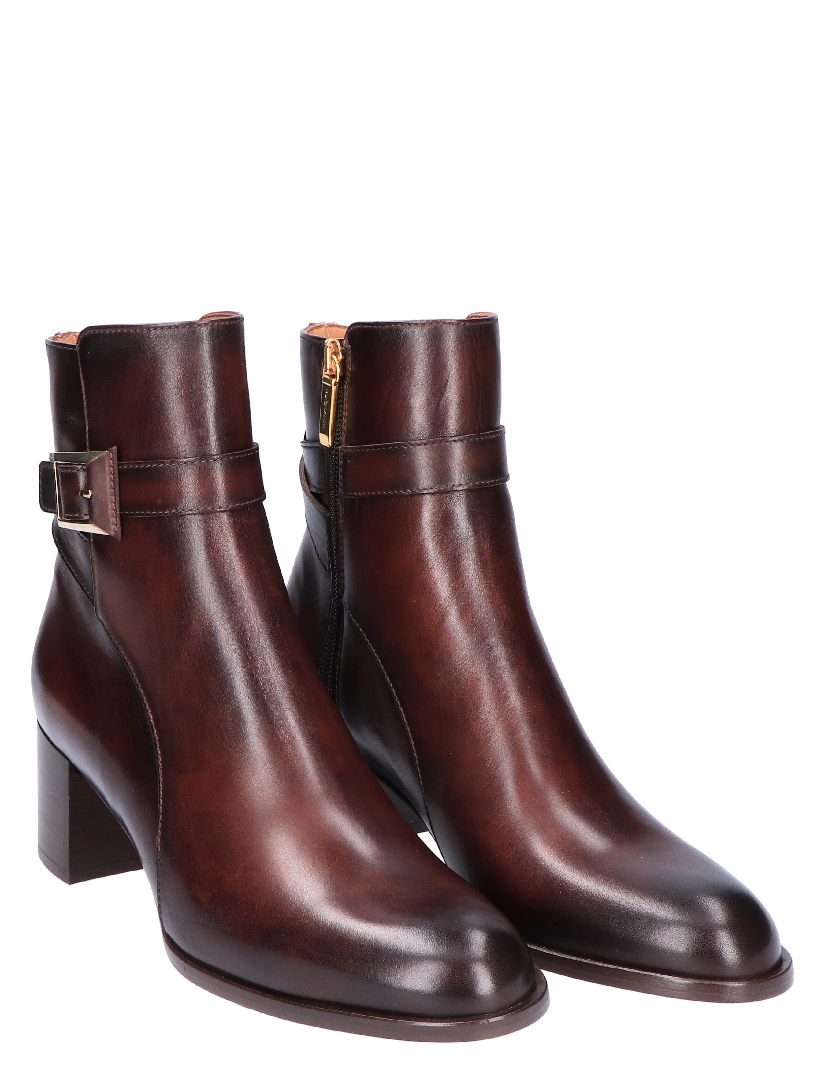 Magnanni - 25975 Lady Godello Brown - Dames - Boots - Enkellaarsjes - 45881_22_5