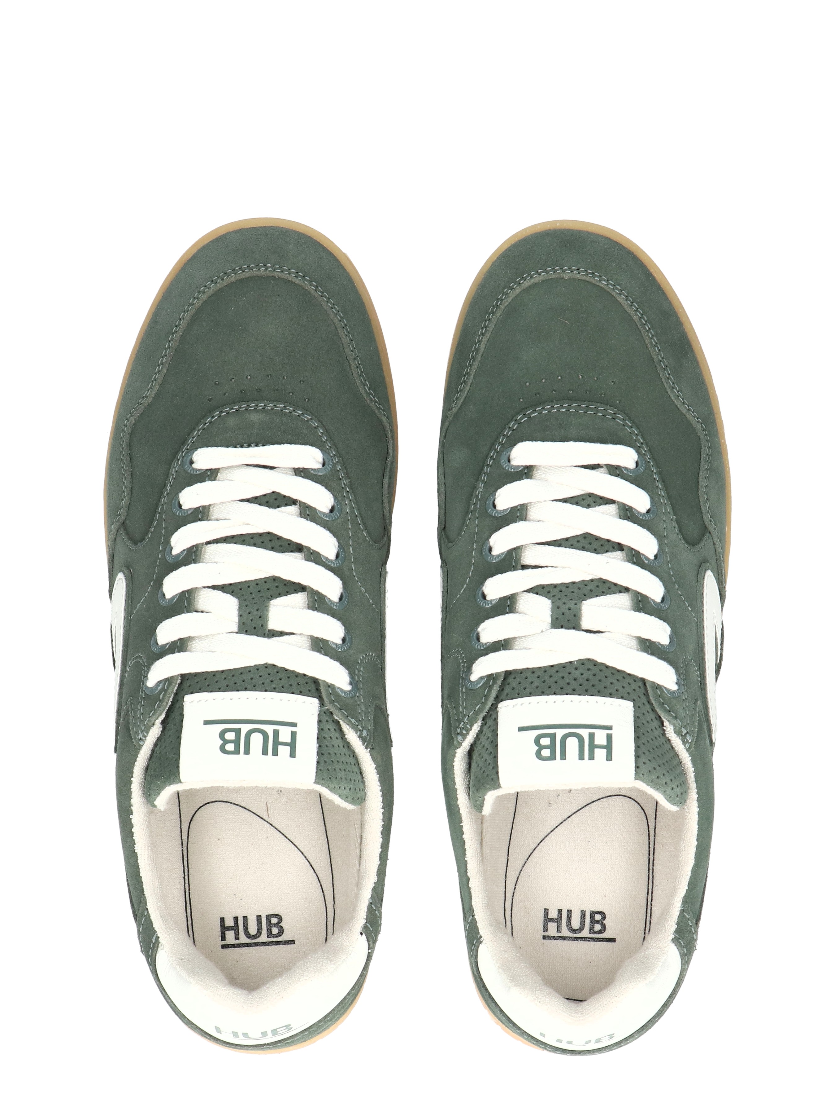 Hub Footwear - Vancouver M8501S47-S10 B72 Sage Green Of - Heren - Lage Sneakers - Sneakers - 49986_66_7