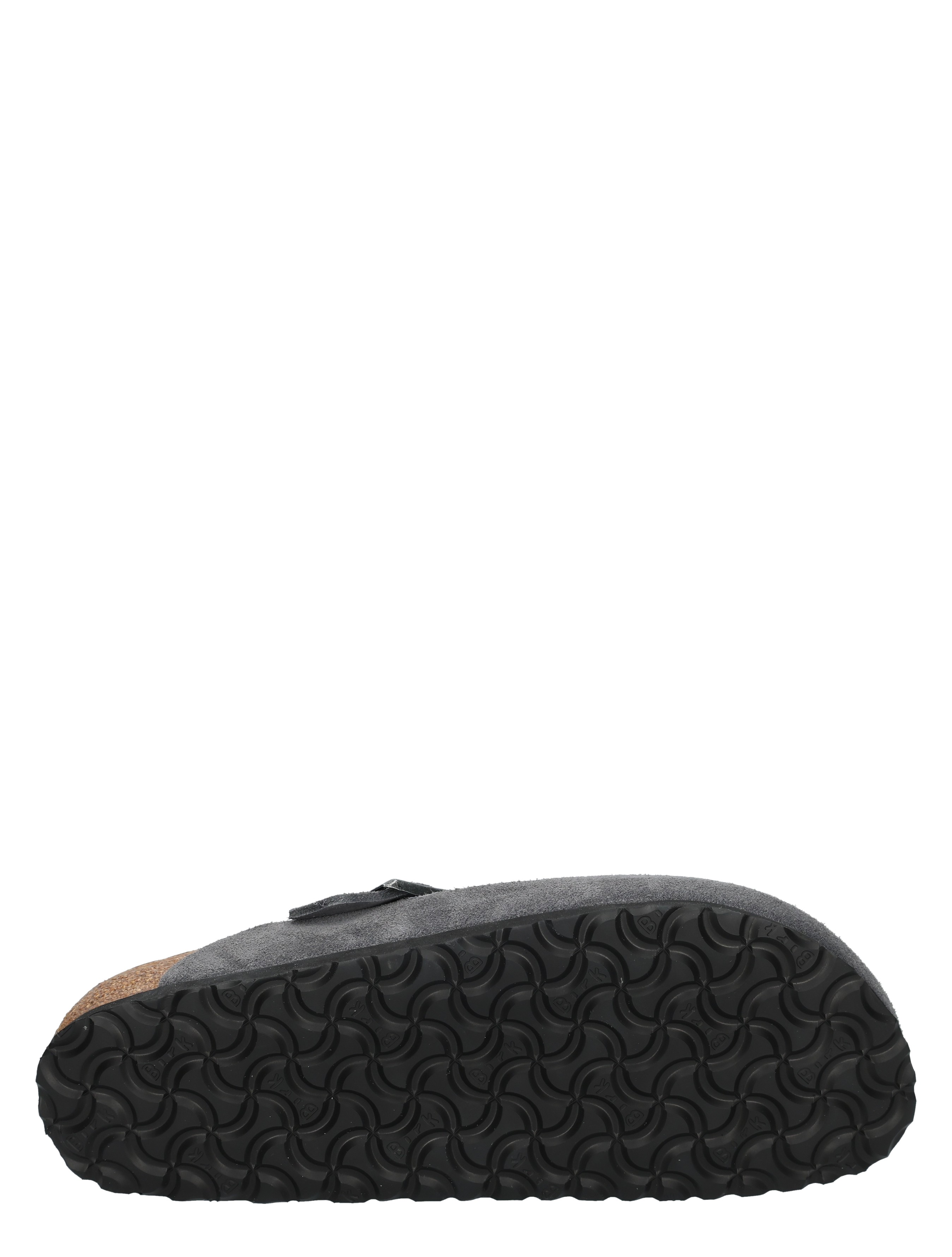 Birkenstock - Boston 1031678 Suede Charcoal - Heren - Muiltjes - 49876_99_7