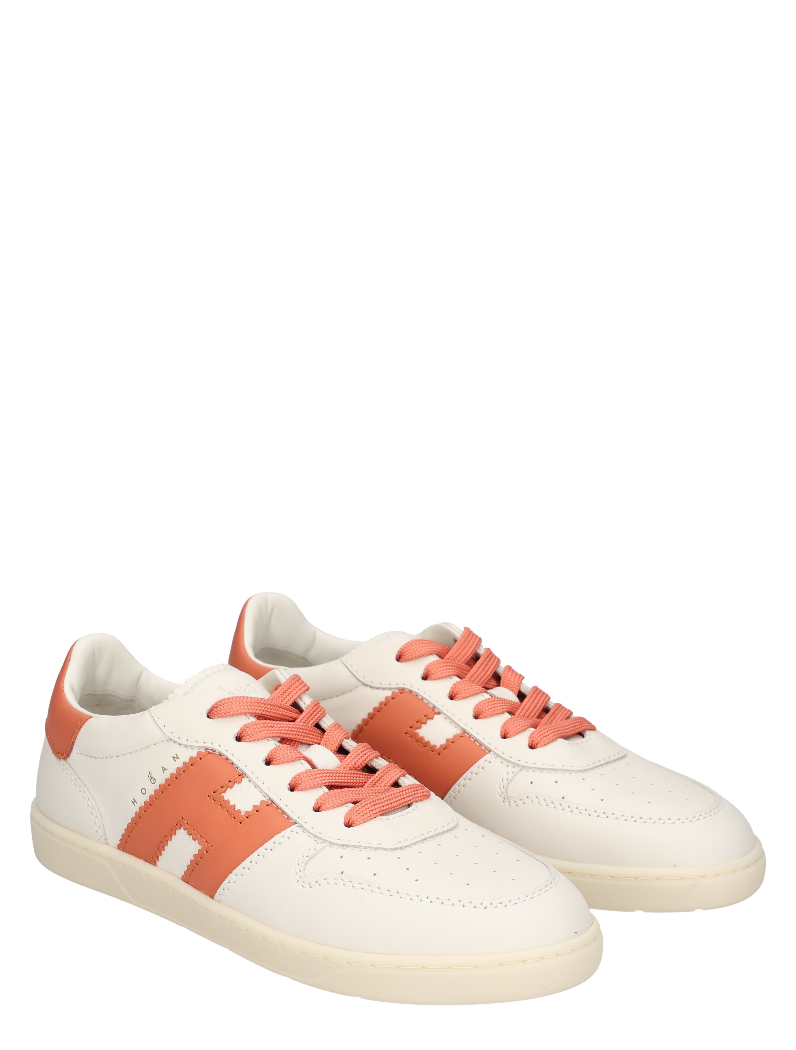 Hogan - Cool Basket Sneaker White Red - Dames - Sneakers - Lage Sneakers - 49681_84_6
