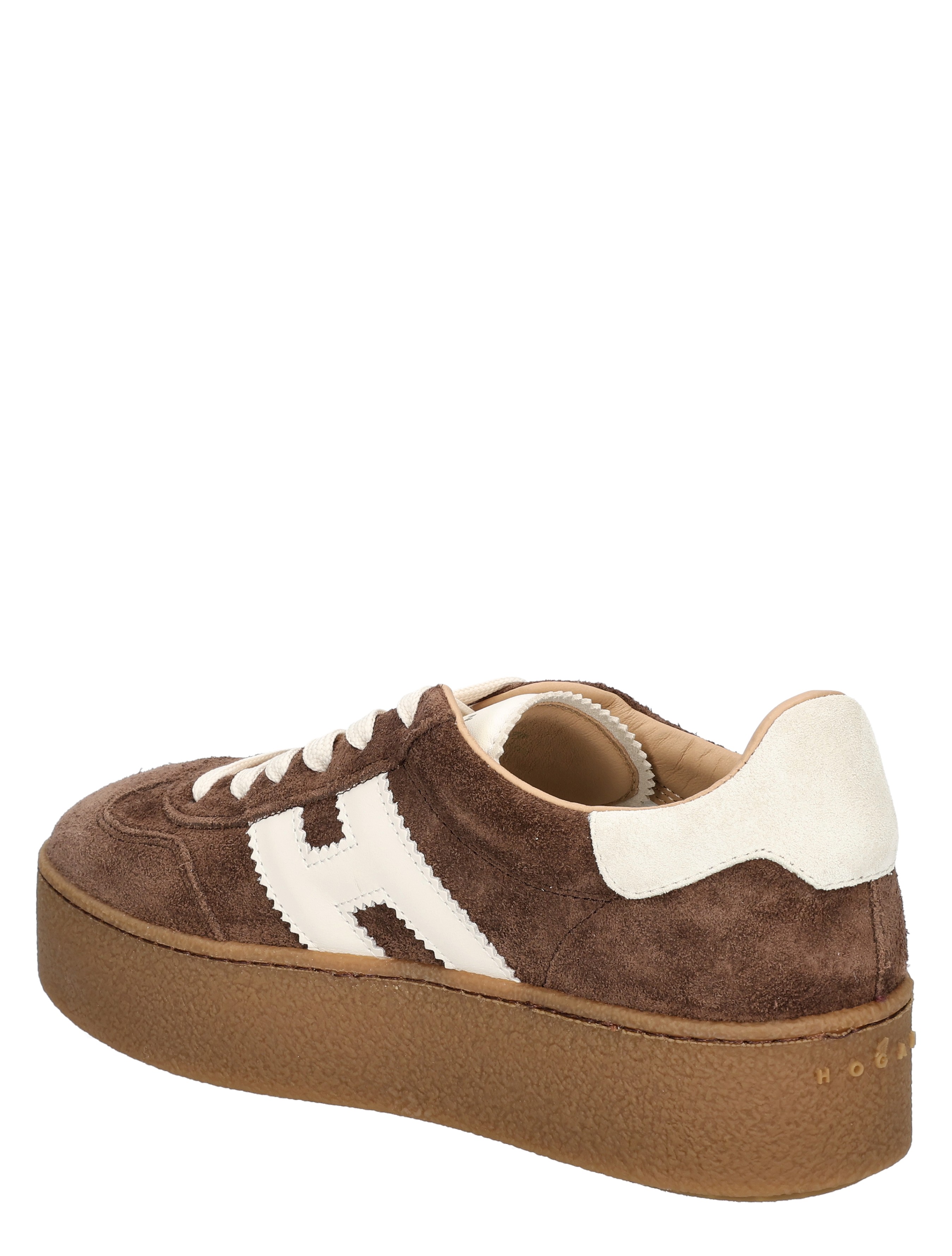 suede, bruine, plataan, sneaker, platformzool
