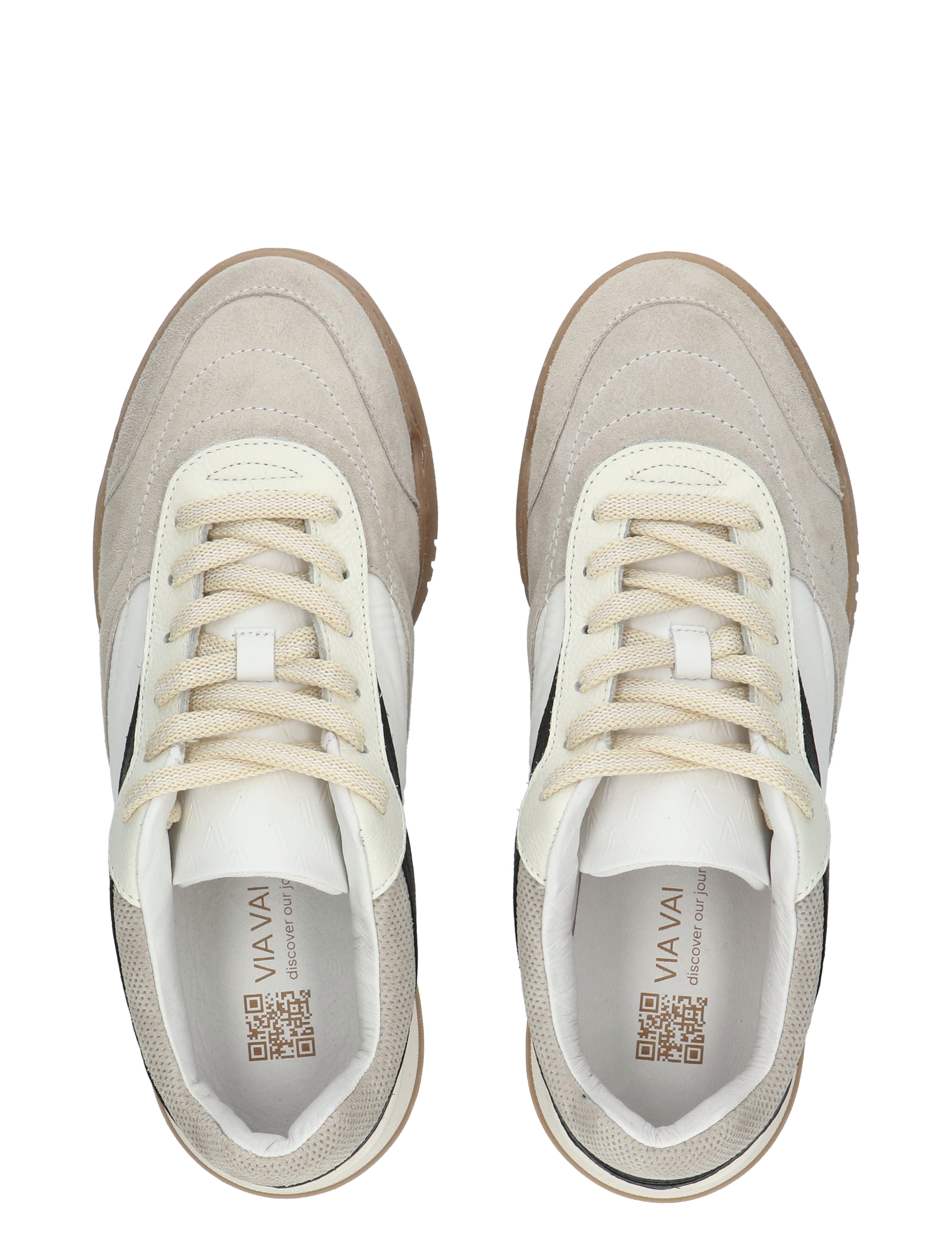 VIA VAI - Kris Sky 62393 01-200 Sierra Calcare - Dames - Sneakers - Lage Sneakers - 50814_77_8