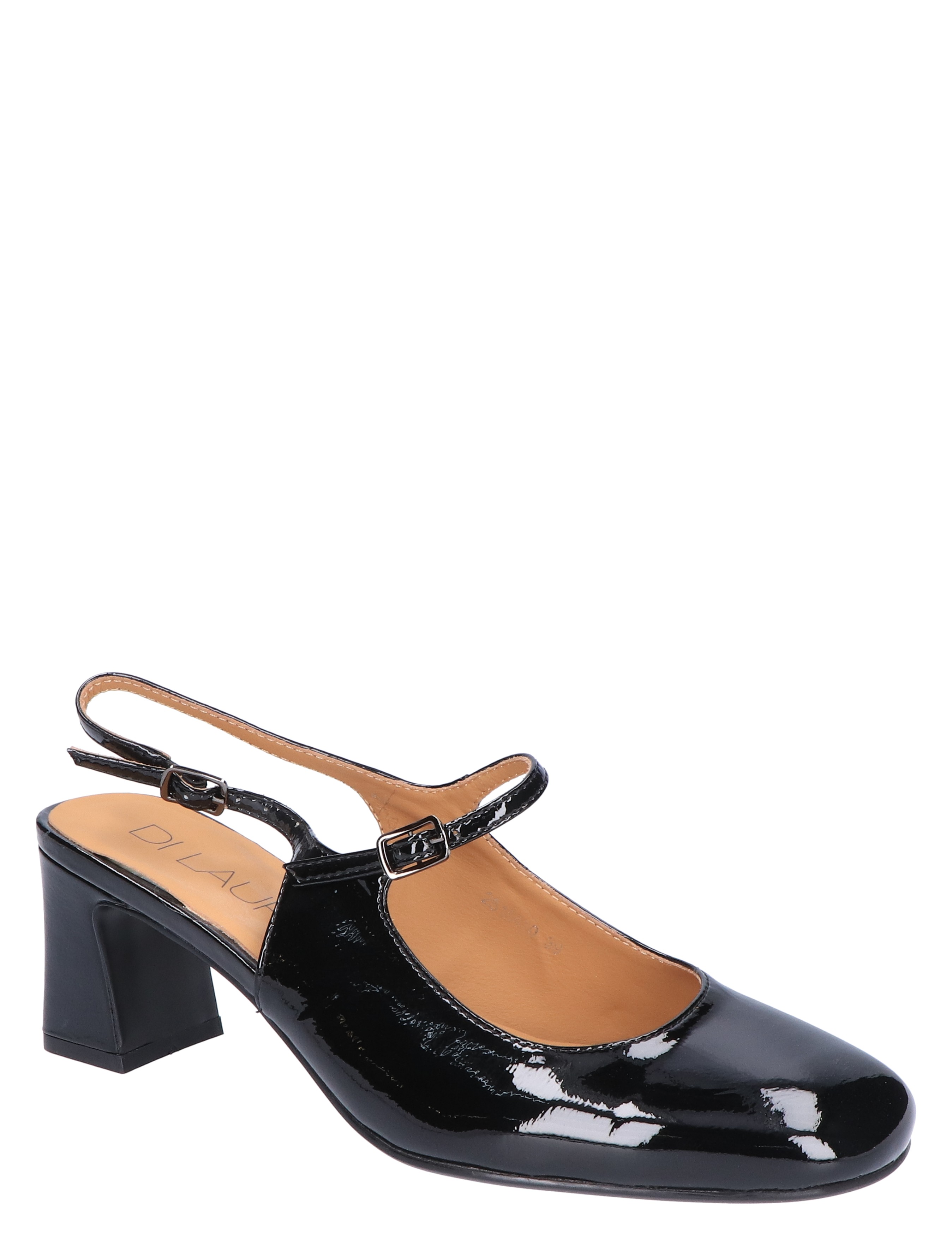 Di Lauro - Wandy 2515430 Black Patent - Dames - Pumps - 47559_10_3