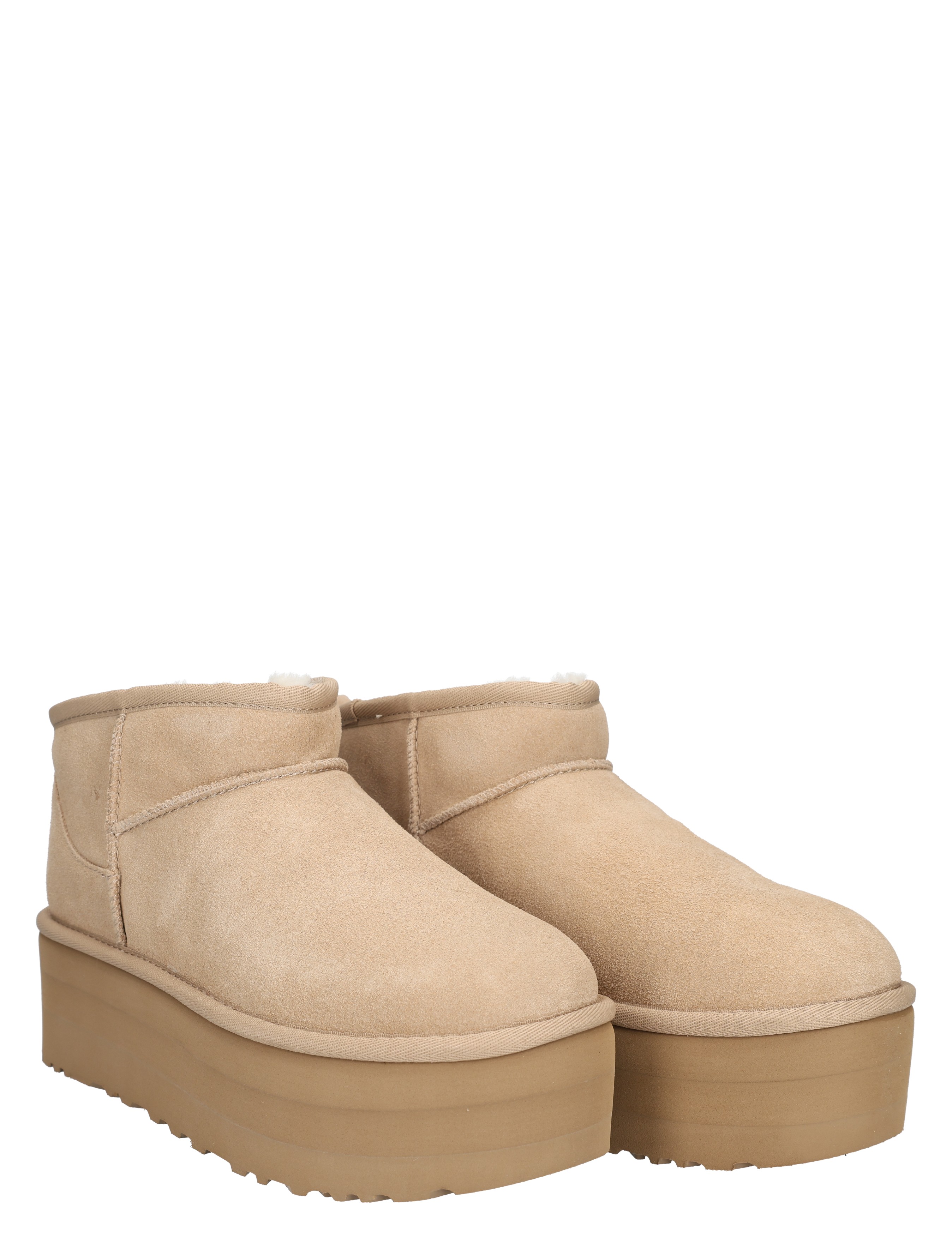 UGG - Classic Ultra Mini Platform Sand - Dames - Boots - Enkellaarsjes - 48031_77_5