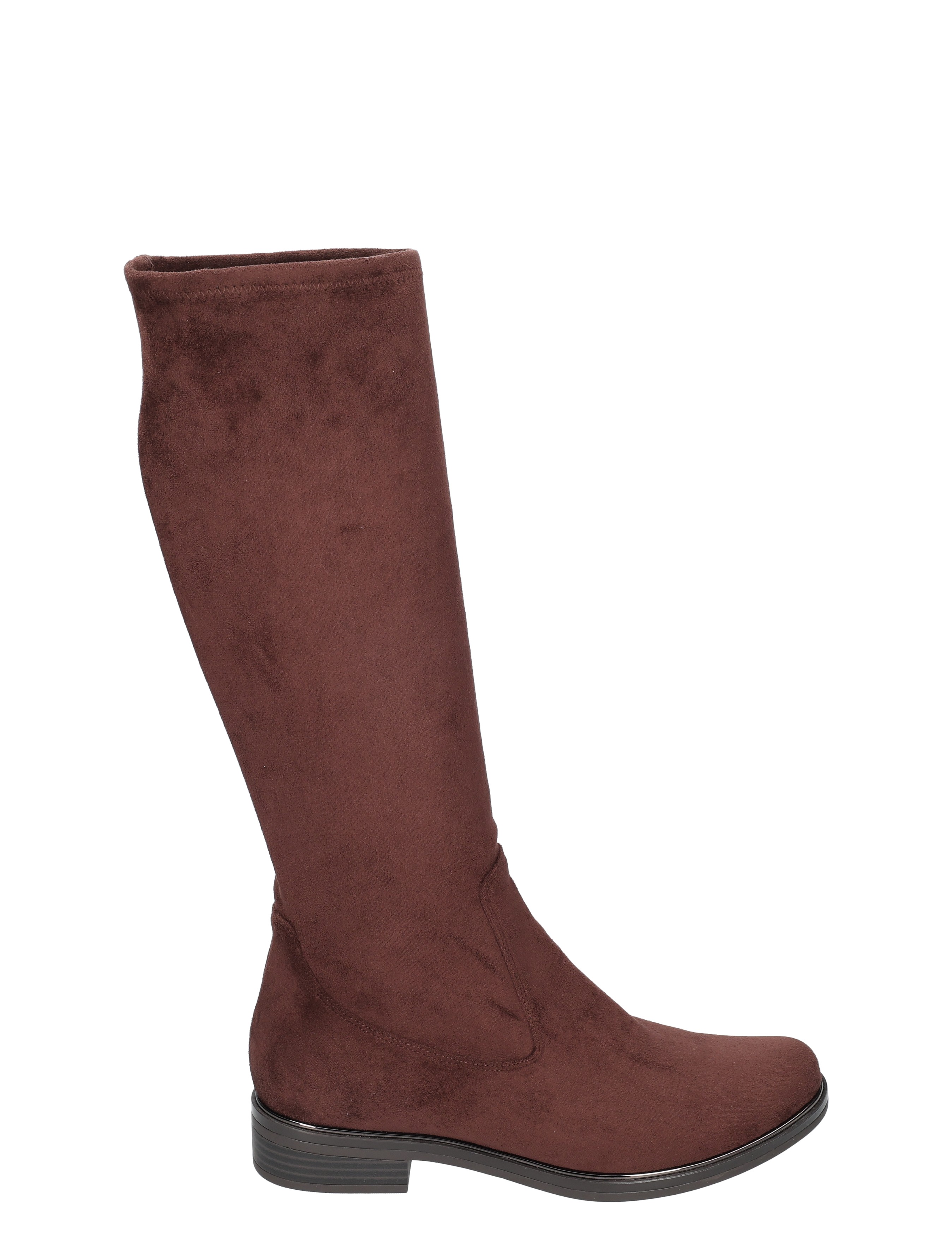 Caprice - 9-25512-41 302 Dark Brown Stretch - Dames - Boots - Lange Laarzen - 51201_22_1
