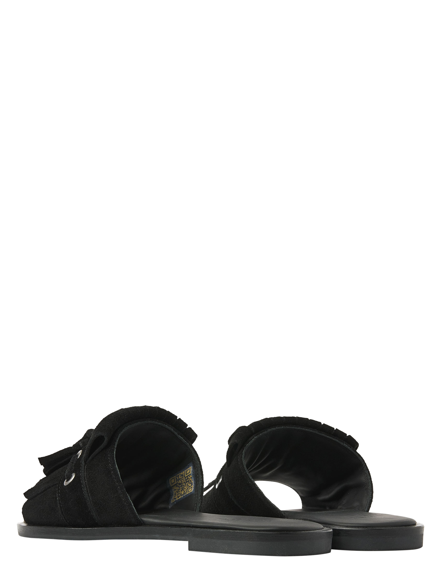 VIA VAI - 62376 Vita Eva 01-900 Sierra Nero - Dames - Muiltjes - 51355_11_3